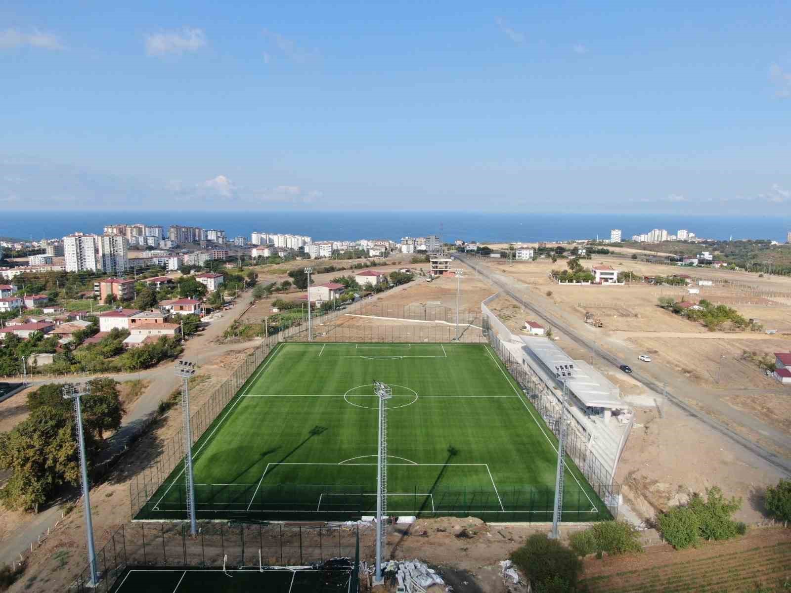 Samsun’a FIFA standartlarında 3 yeni futbol sahası
