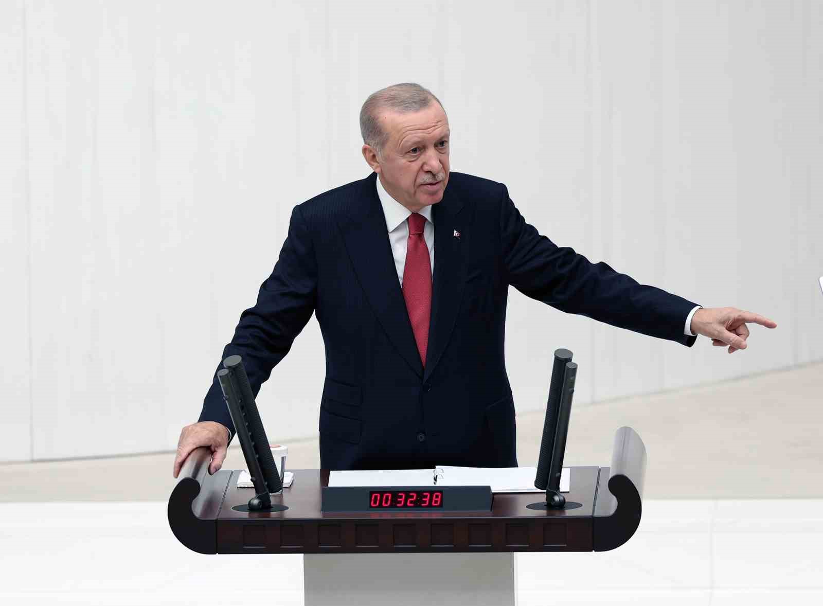 Cumhurbaşkanı Erdoğan: 