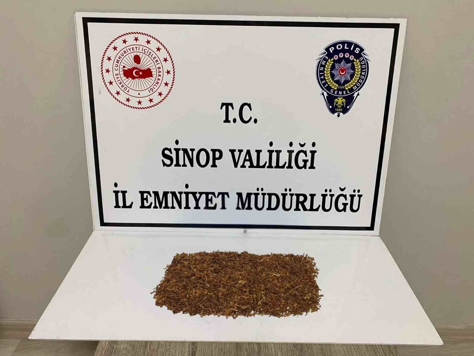 Sinop’ta şok uygulama: 1 gözaltı
