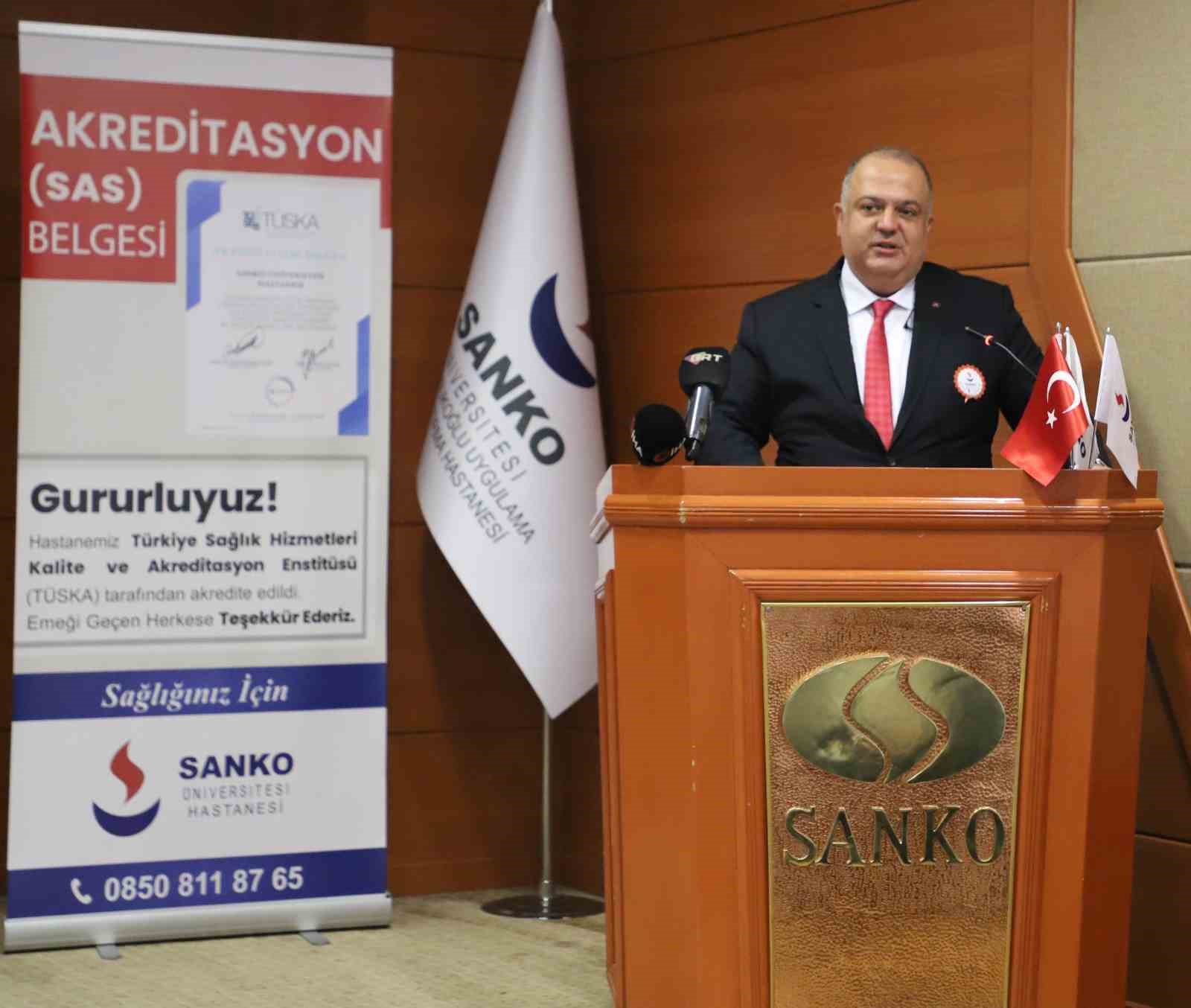 SANKO Üniversitesi Hastanesi’nin “Akreditasyon Belgesi” gururu
