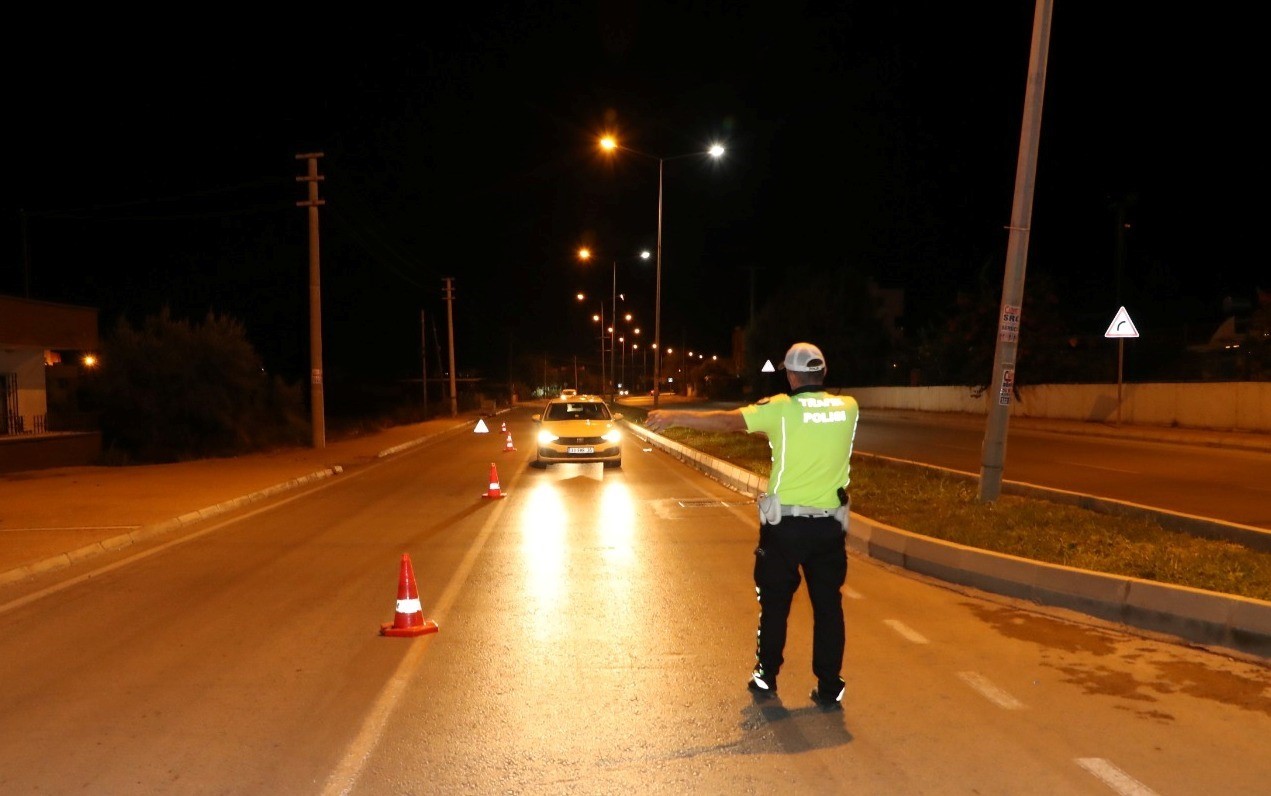 Alkollü sürücüler dronla tespit edildi
