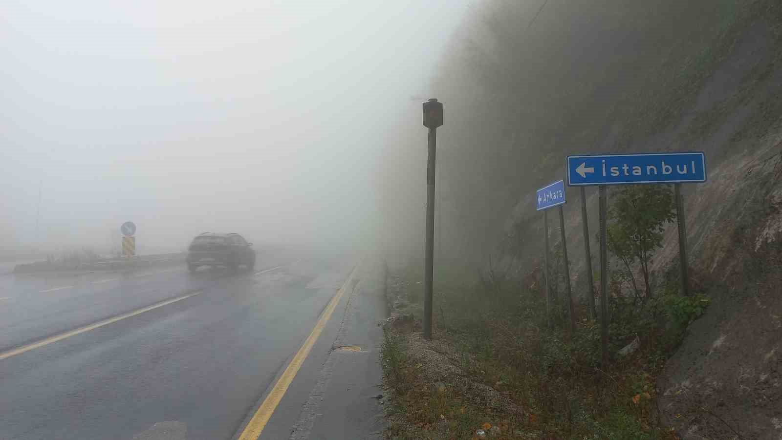 Bolu Dağı’nda göz gözü görmüyor
