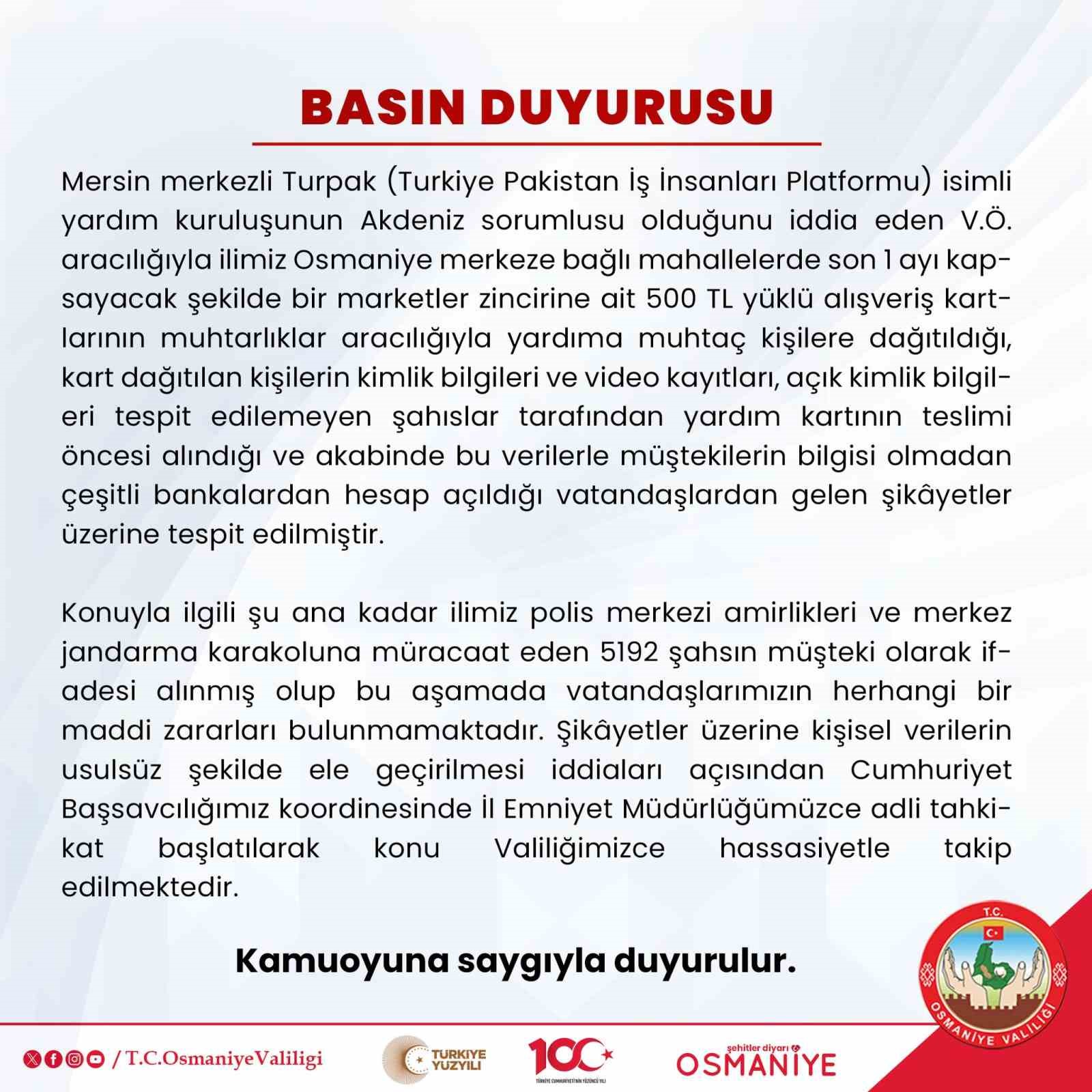 Alışveriş kartı dağıtarak 12 bin 500 vatandaşın kimlik bilgileriyle banka hesabı açan 8 kişi tutuklandı
