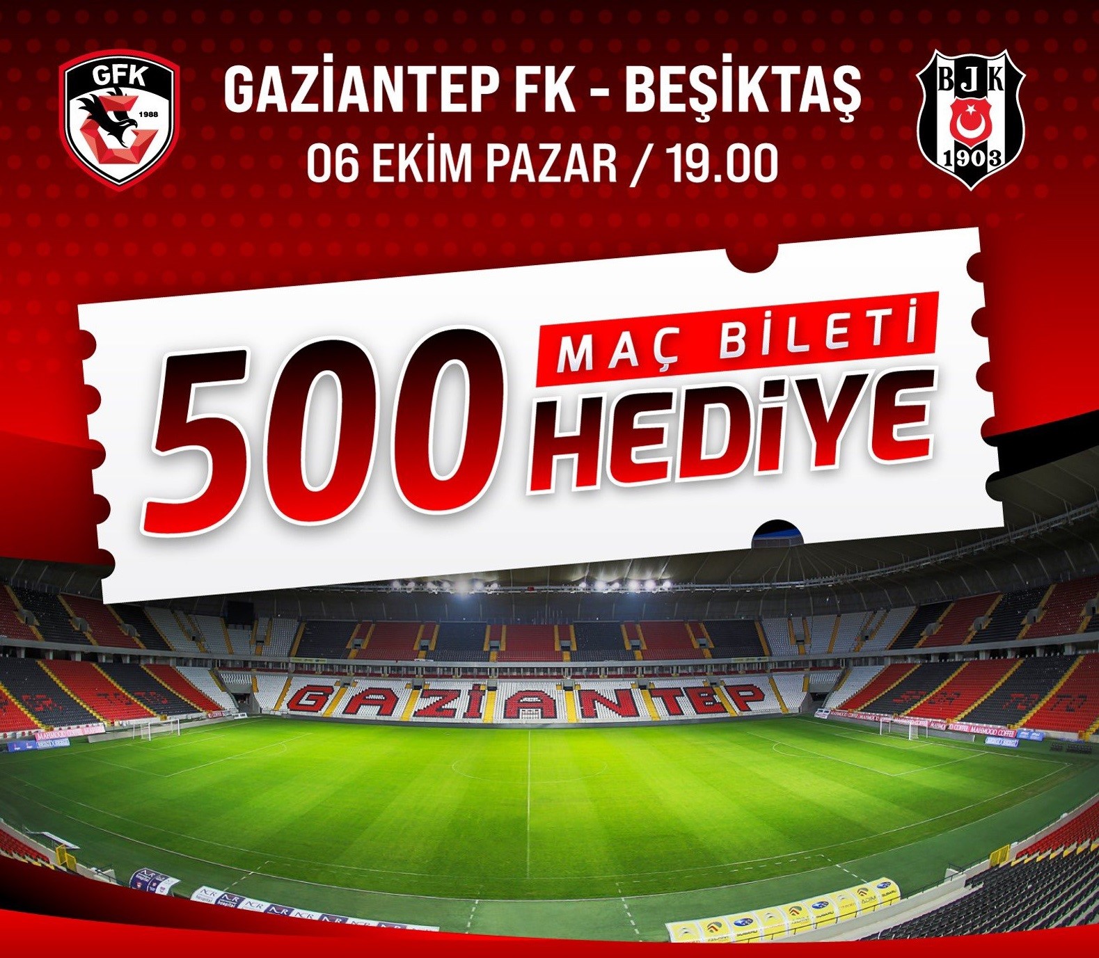 Tahmazoğlu’ndan 500 futbol severlere müjde
