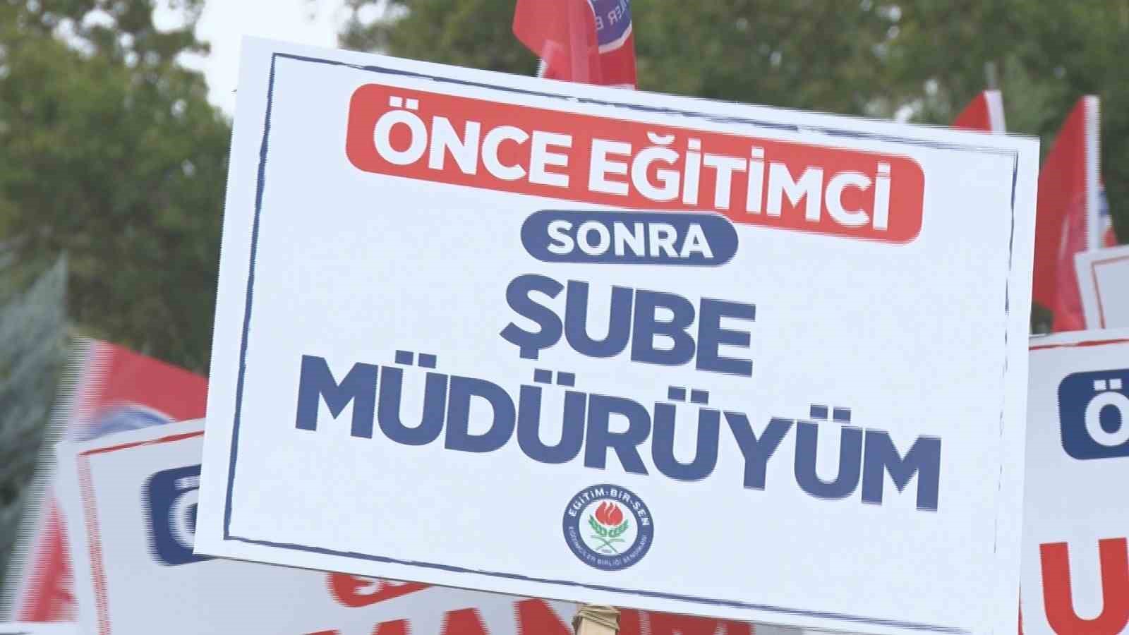 Eğitim-Bir-Sen’den şube müdürü ve dengi üst kadrolardaki eğitimcilere uzman ve başöğretmenlik unvanı hakkı tanınması talebi
