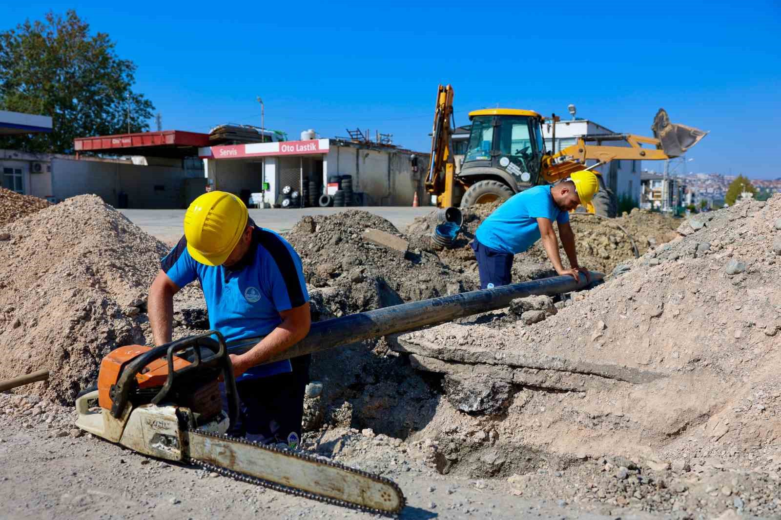 Osmangazi Caddesi’nde altyapı atağı
