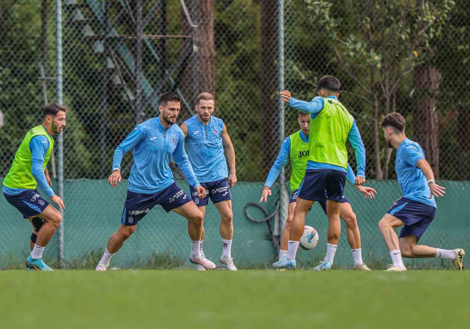 Trabzonspor, Hatayspor hazırlıklarını sürdürdü
