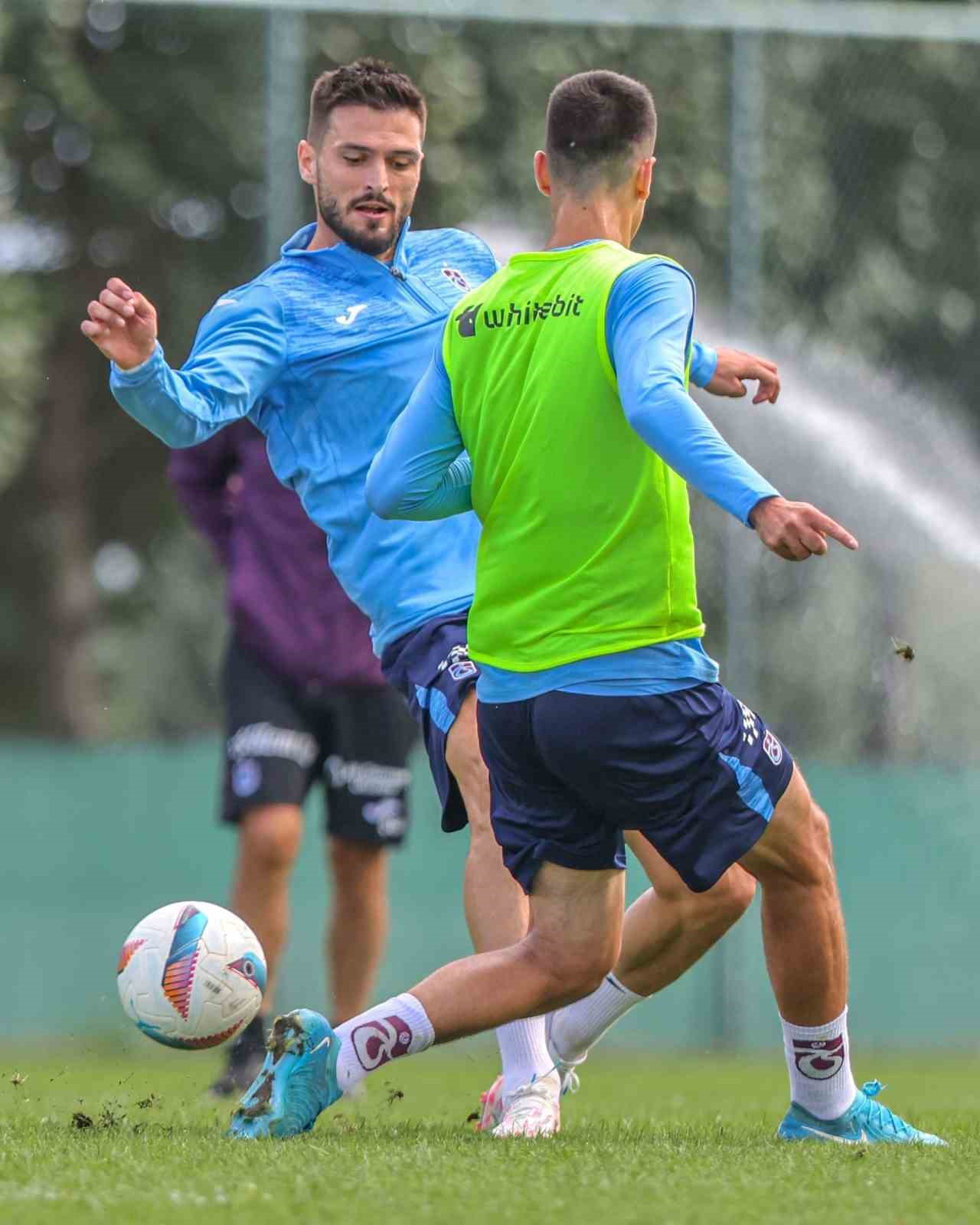 Trabzonspor, Hatayspor hazırlıklarını sürdürdü
