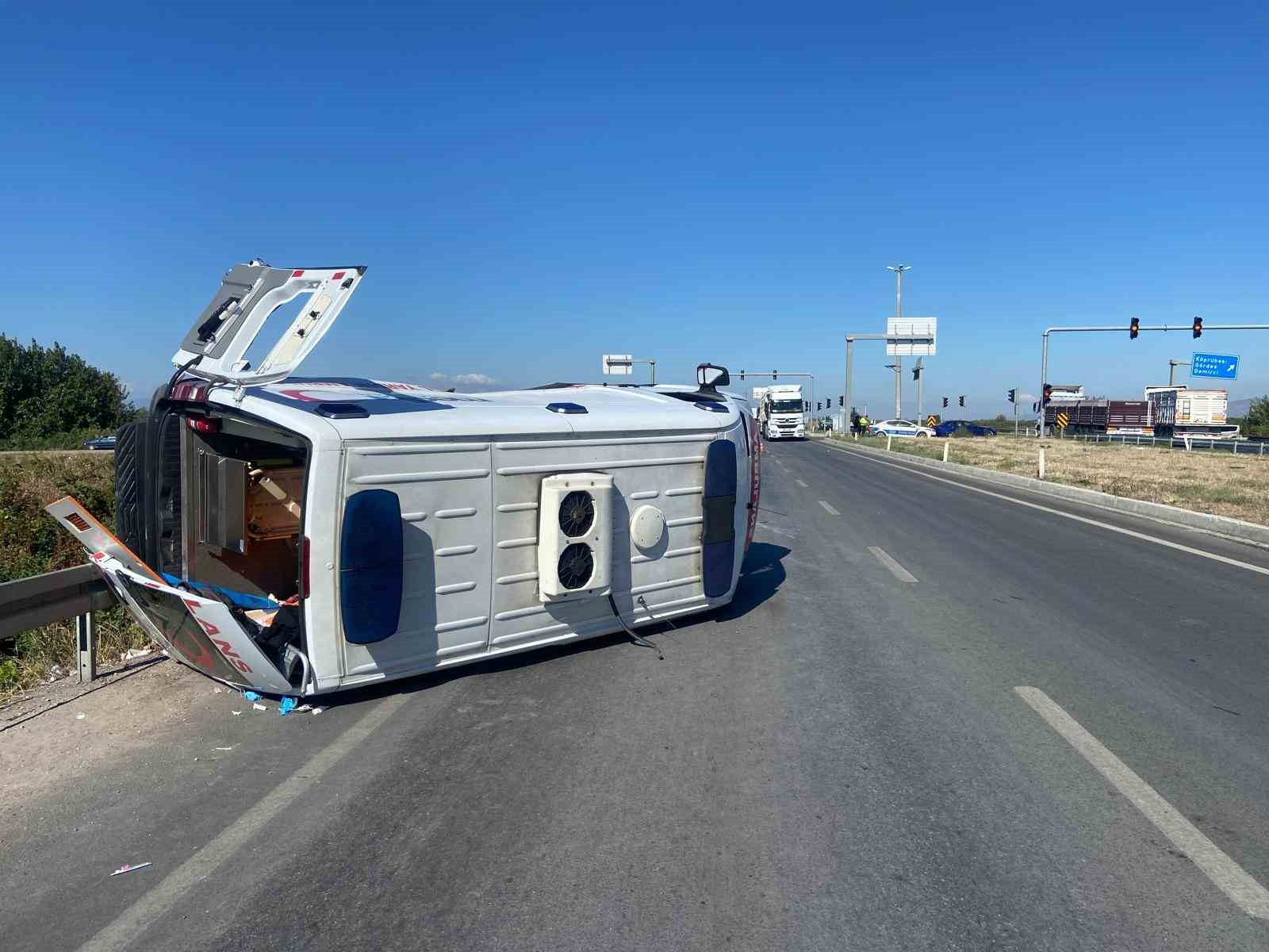 Manisa’da yürekleri ağza getiren kaza kamerada
