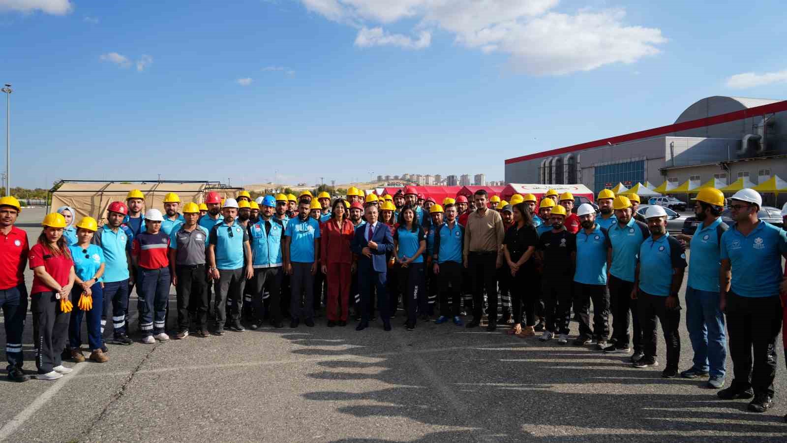 Gaziantep UMKE’den hayat kurtaracak sahra hastanesi eğitimi
