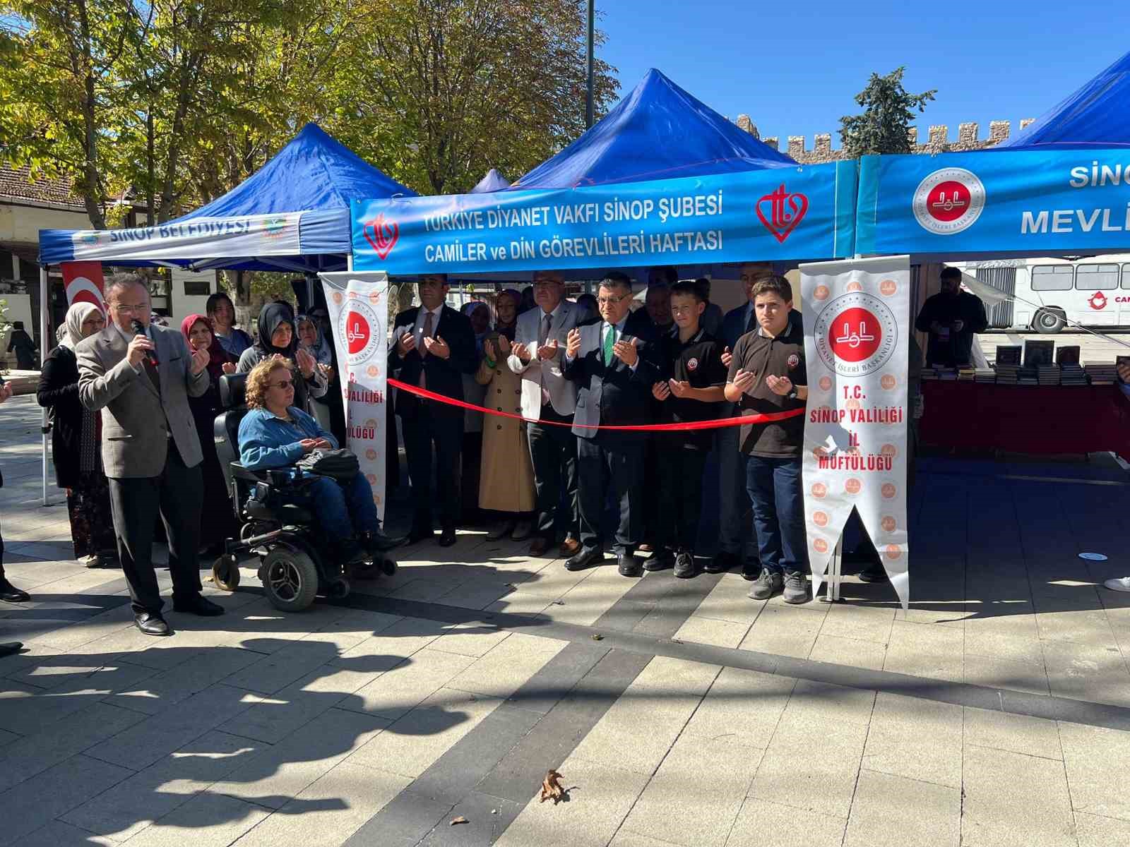 Mevlid-i Nebi Haftası ve Camiler Haftası Kitap Fuarı başladı
