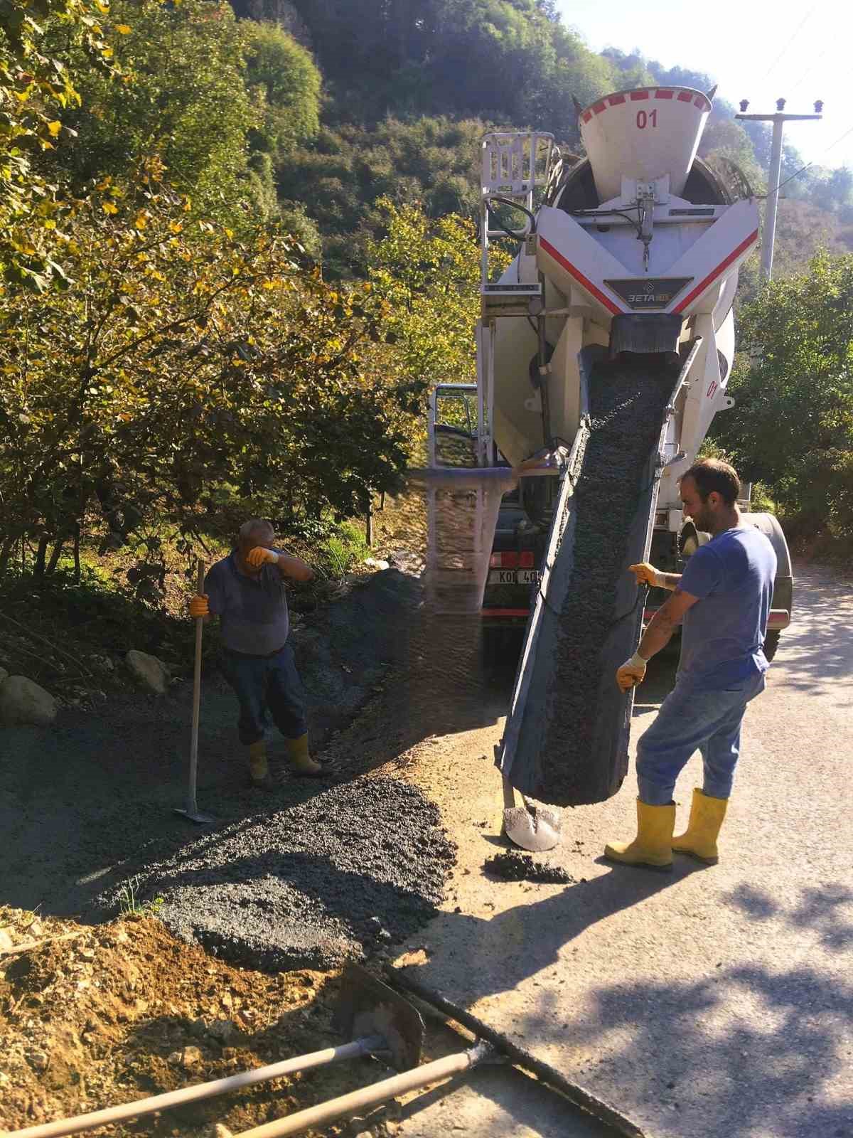 Köylerde V kanal çalışmaları sürüyor
