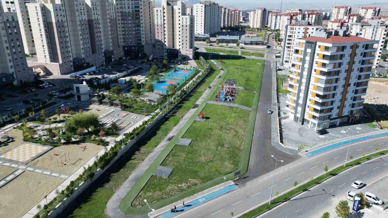 Melikgazi Belediyesi’nden İldem’e devasa park
