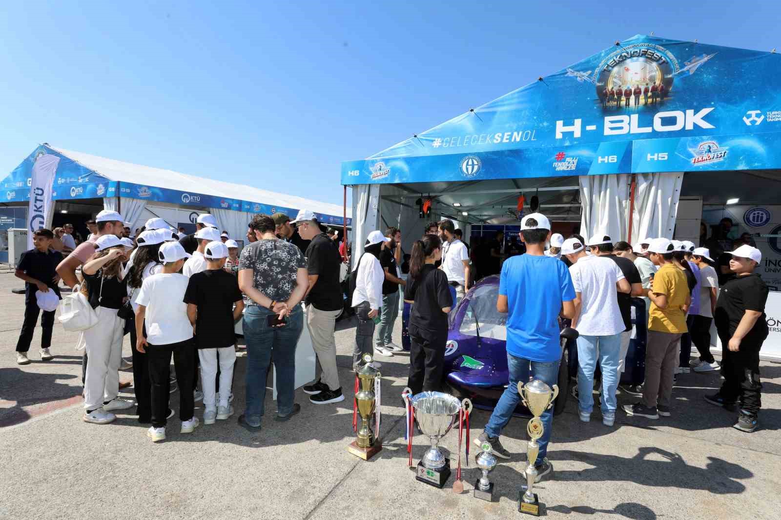 Gaziantep Üniversitesi’nin ödüllü projeleri TEKNOFEST ziyaretçileriyle buluştu
