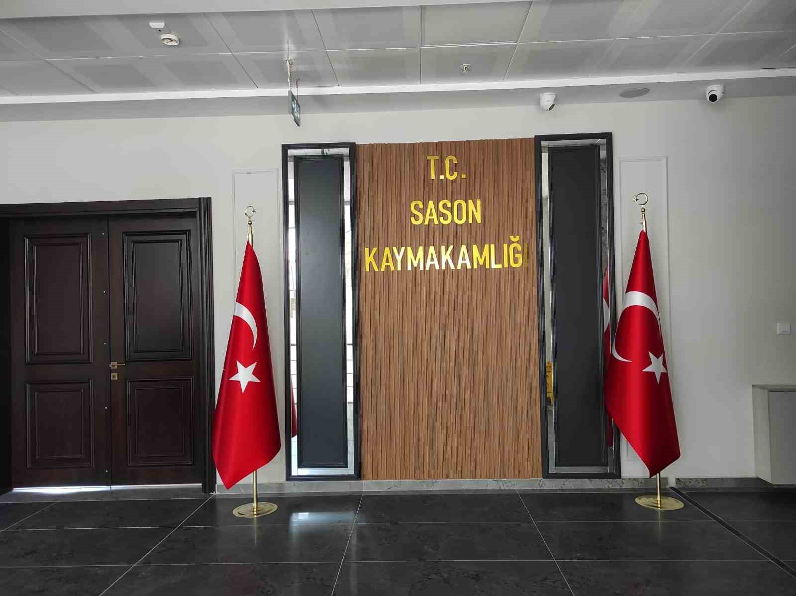 Sason’da yeni hükümet konağı hizmet vermeye başladı
