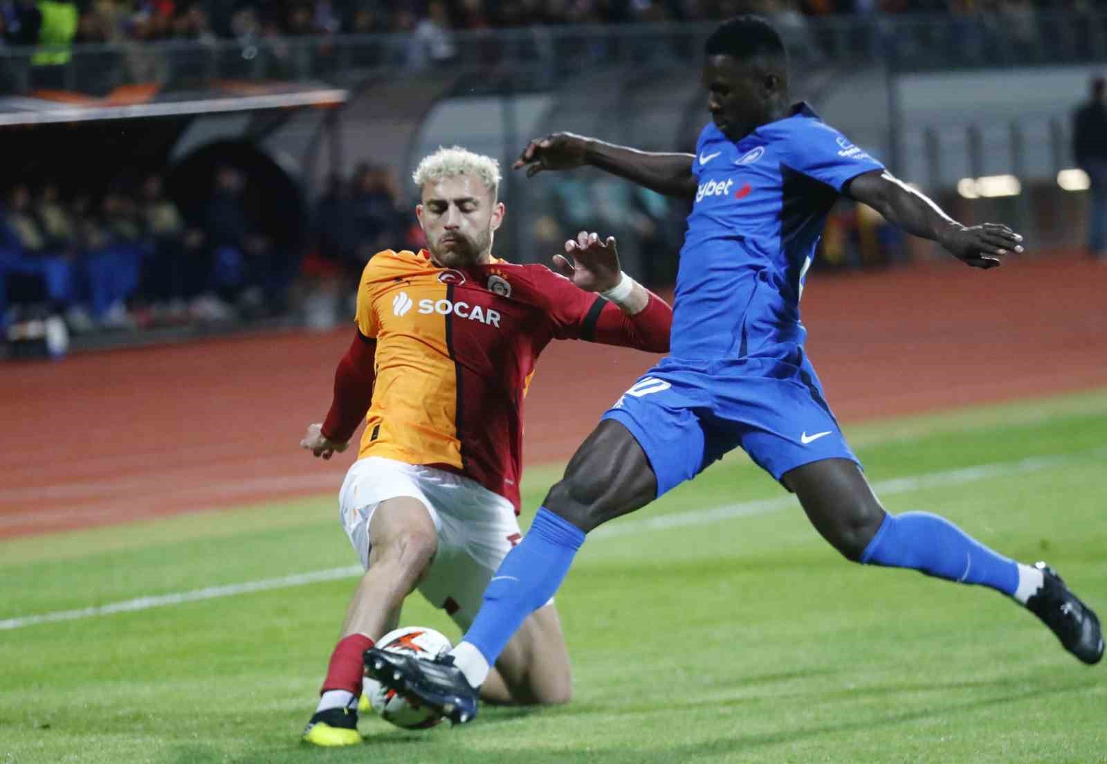 UEFA Avrupa Ligi: RFS: 1 - Galatasaray: 2 (İlk yarı)
