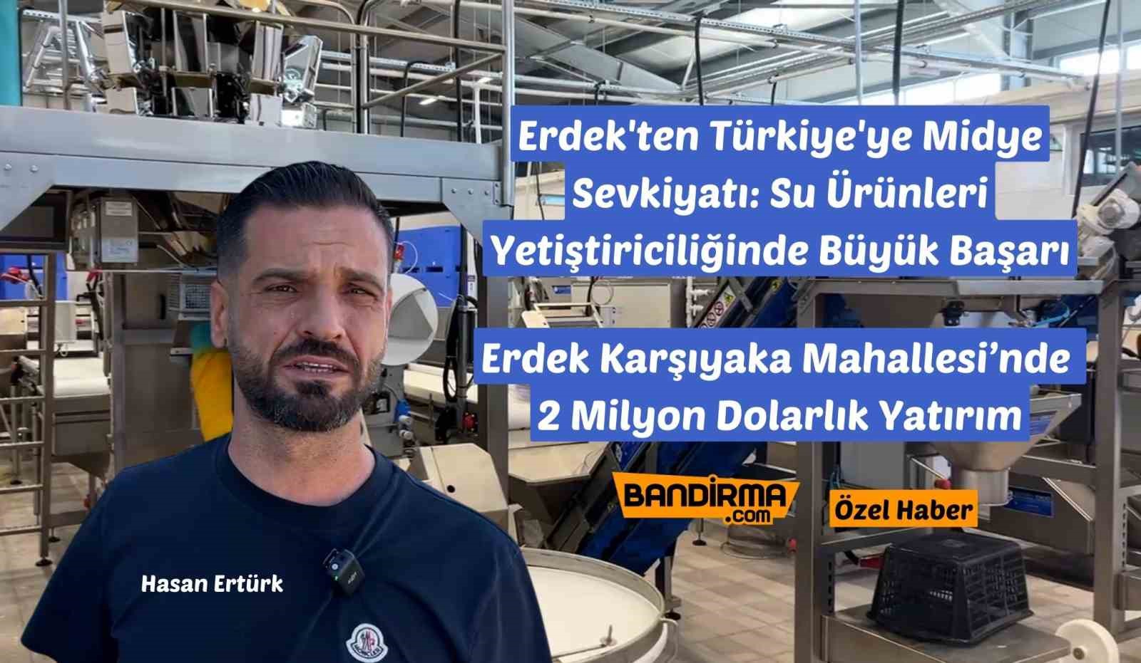 Erdek’ten Türkiye’ye midye sevkiyatı: Hedef yıllık 43 bin ton midye üretimi
