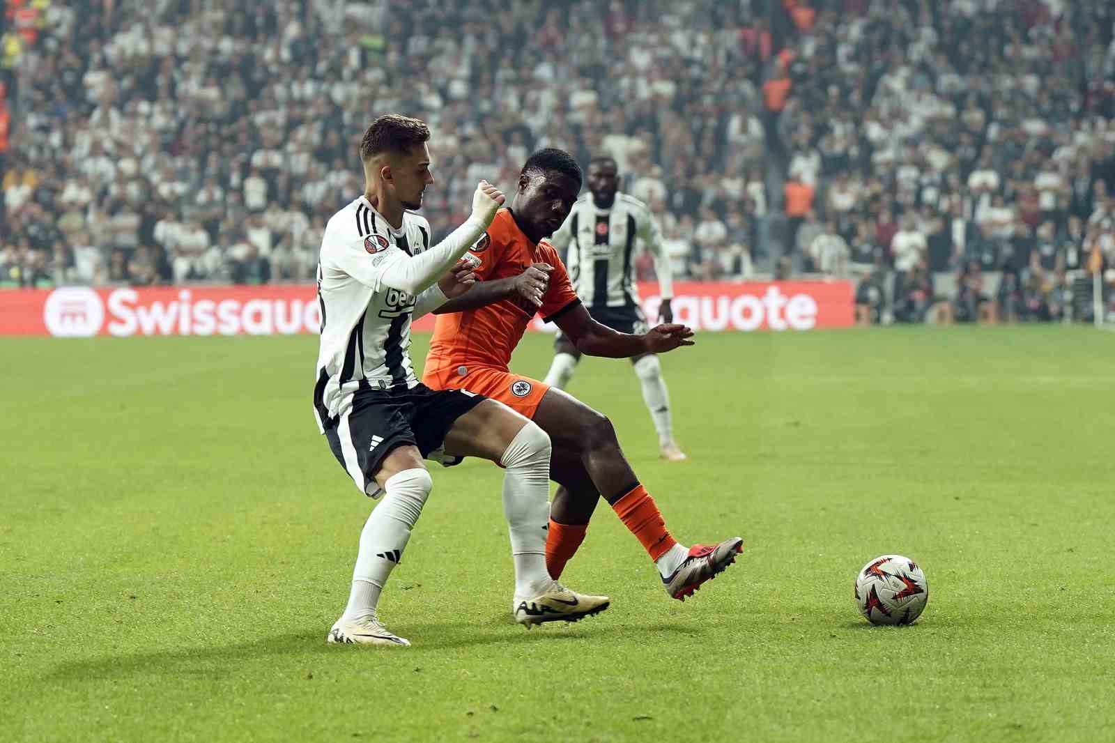 UEFA Avrupa Ligi: Beşiktaş: 1 - Eintracht Frankfurt: 3 (Maç sonucu)
