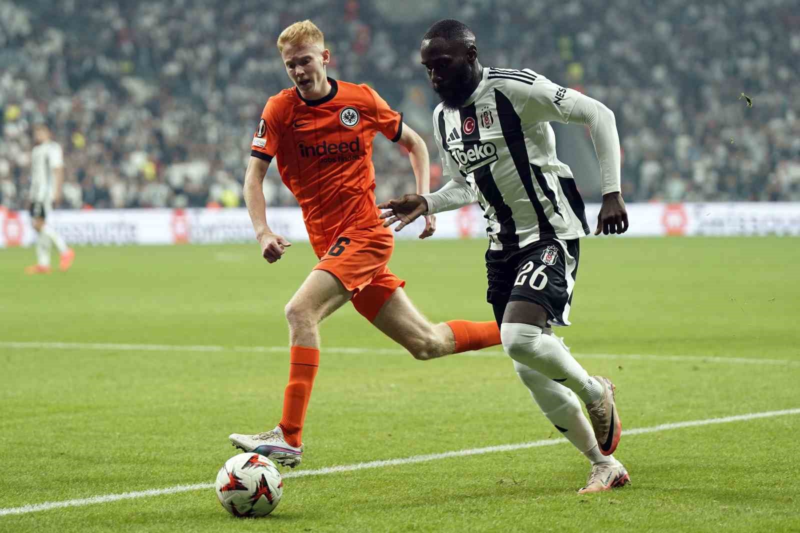 UEFA Avrupa Ligi: Beşiktaş: 1 - Eintracht Frankfurt: 3 (Maç sonucu)
