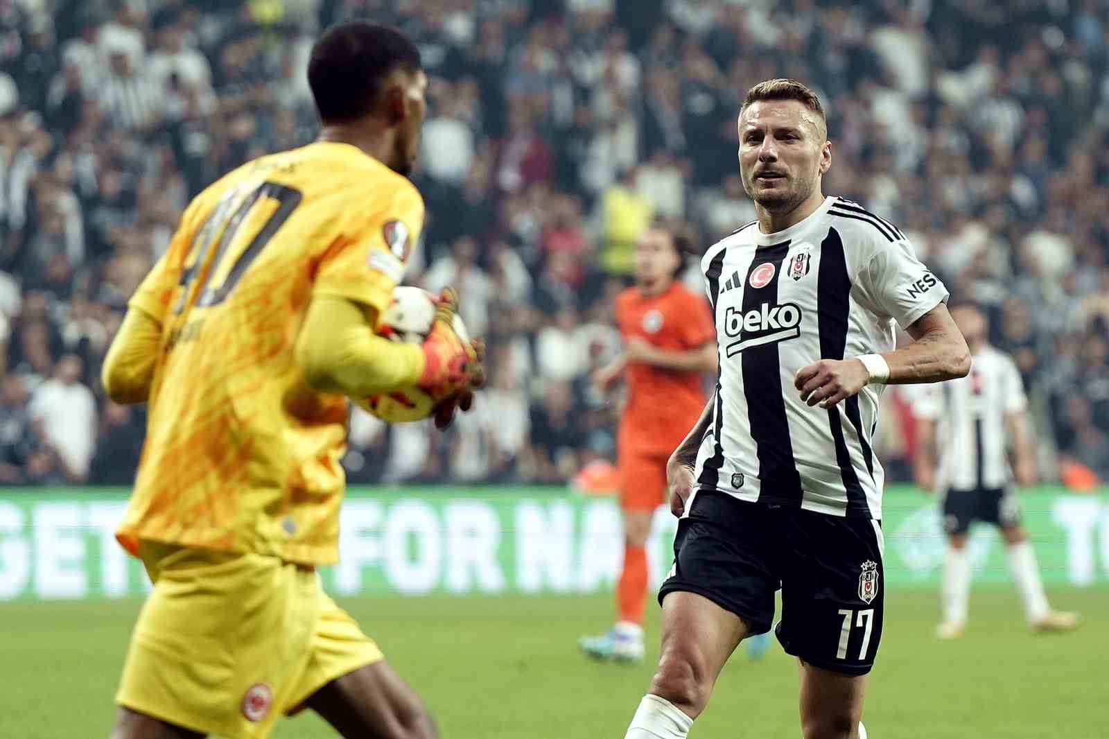 UEFA Avrupa Ligi: Beşiktaş: 1 - Eintracht Frankfurt: 3 (Maç sonucu)
