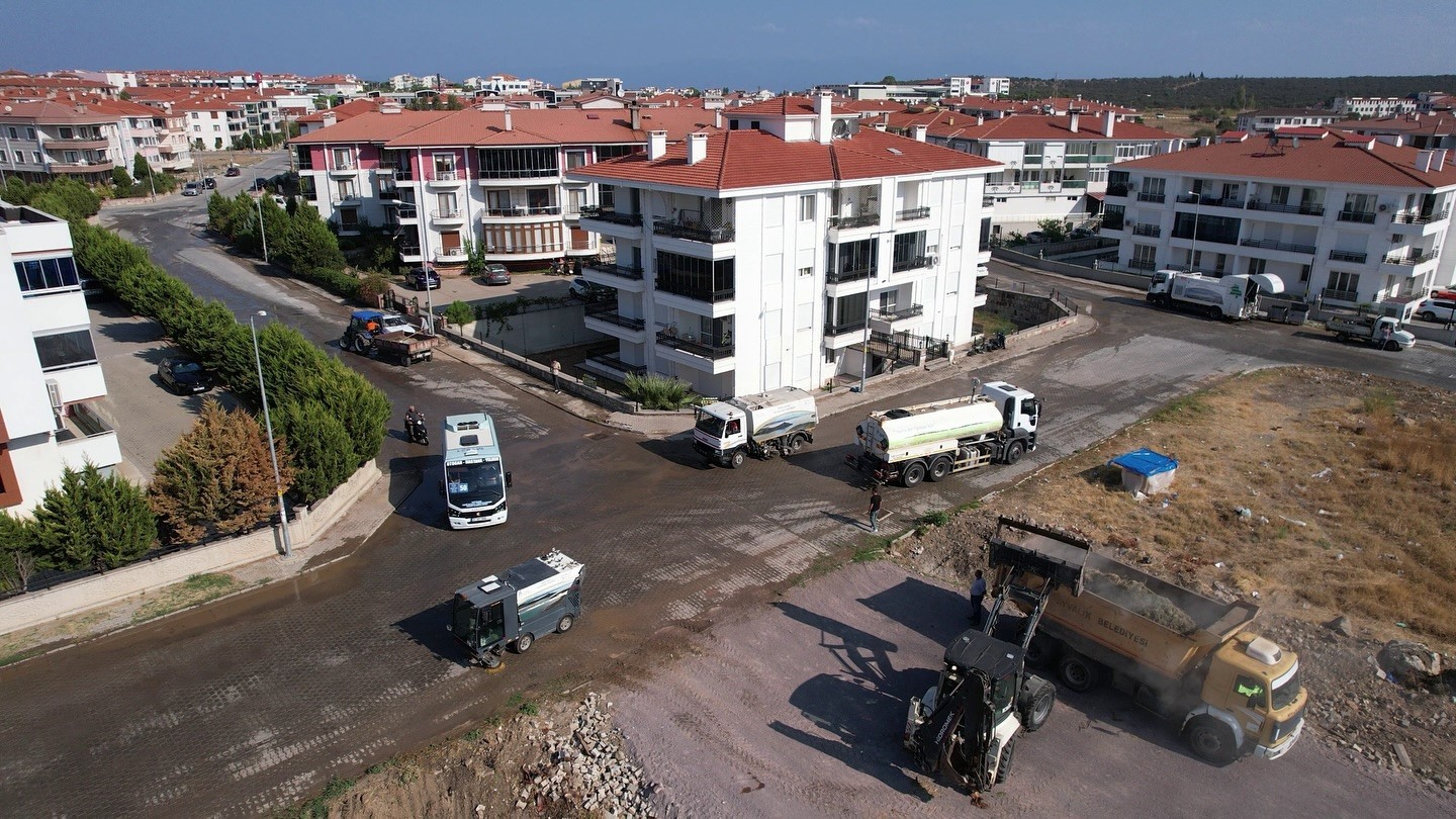 Ayvalık’ta bölgesel detaylı temizlik yapıldı
