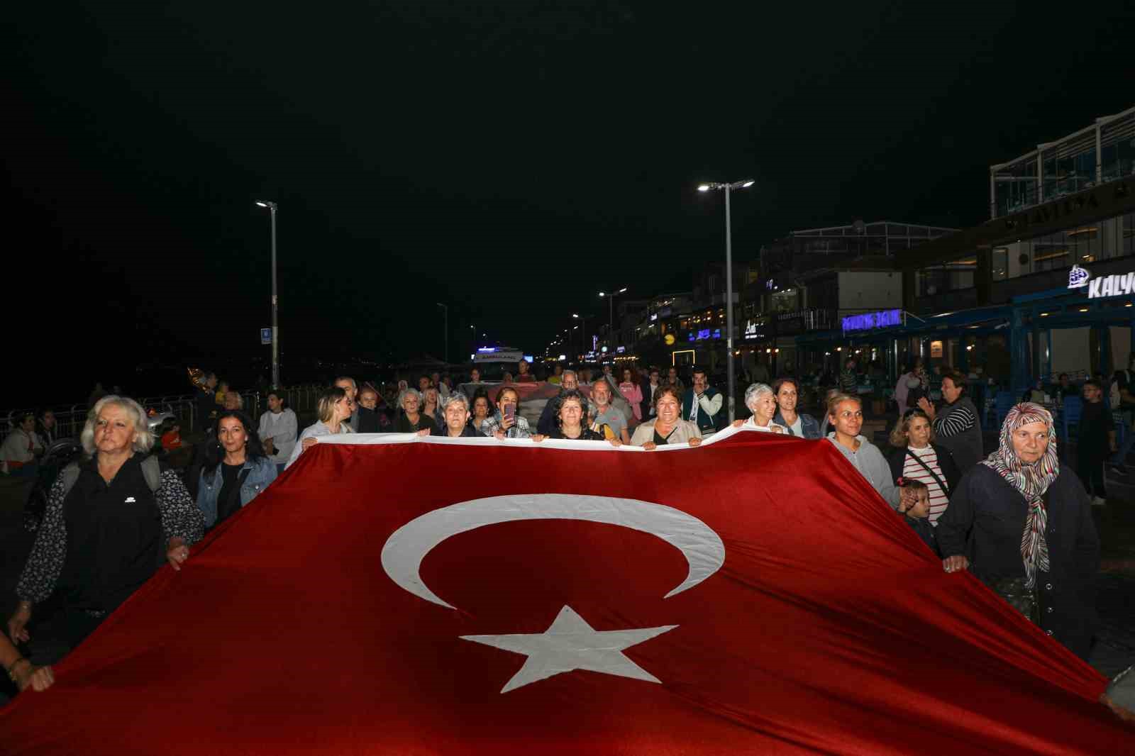 Barış ve özgürlüğün sesi Mudanya’dan yükseliyor
