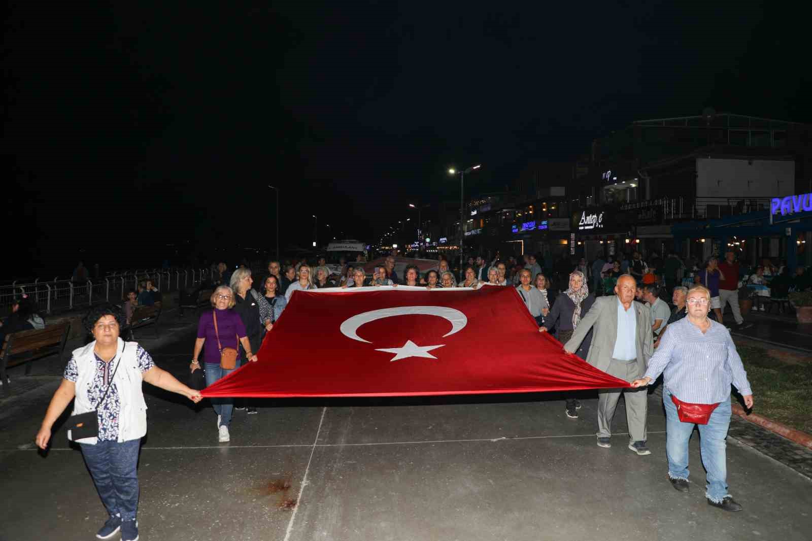 Barış ve özgürlüğün sesi Mudanya’dan yükseliyor
