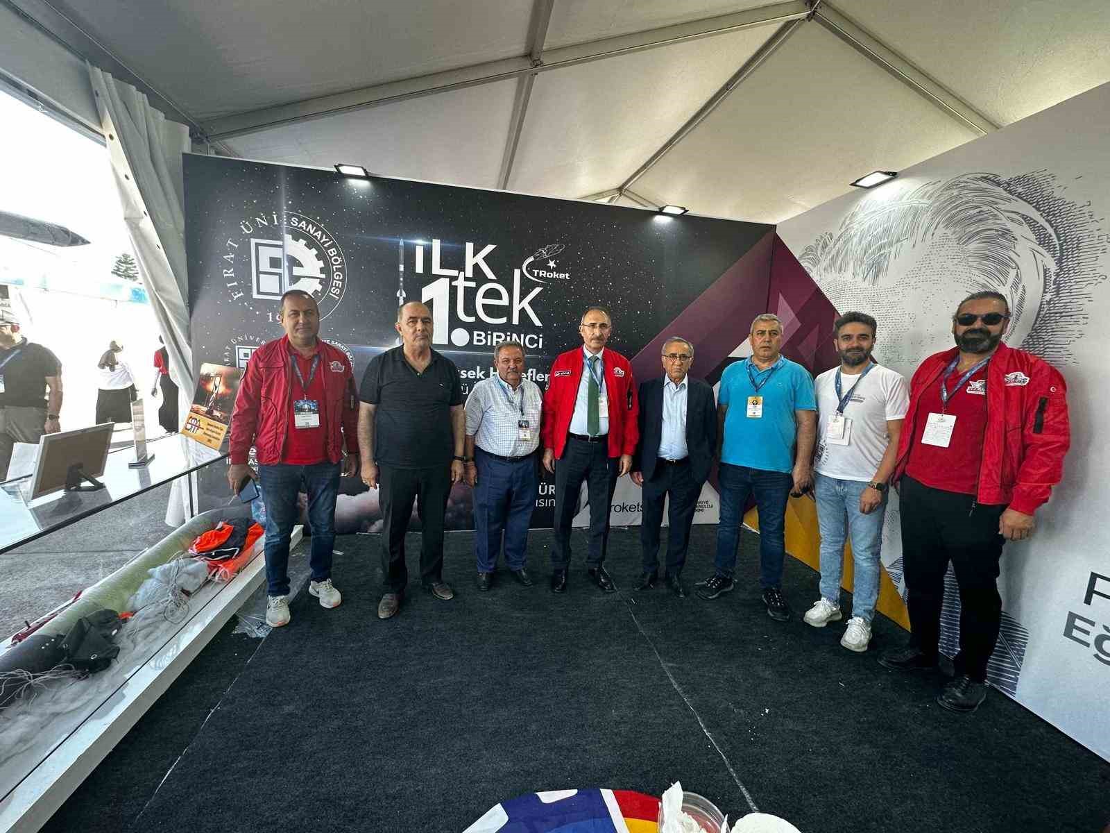 ROKET takımı Teknofest’te ilgi odağı oldu
