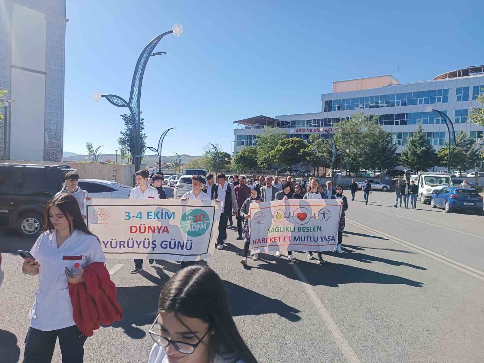 Bingöl’de Dünya Yürüyüş Gün etkinliği
