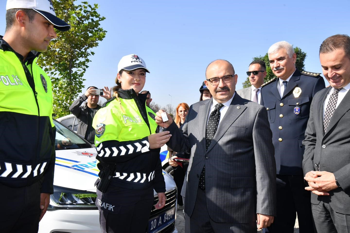 Balıkesir İl Emniyet Müdürlüğü hizmetlerinde kullanılmak üzere 204 araç alımı yapıldı
