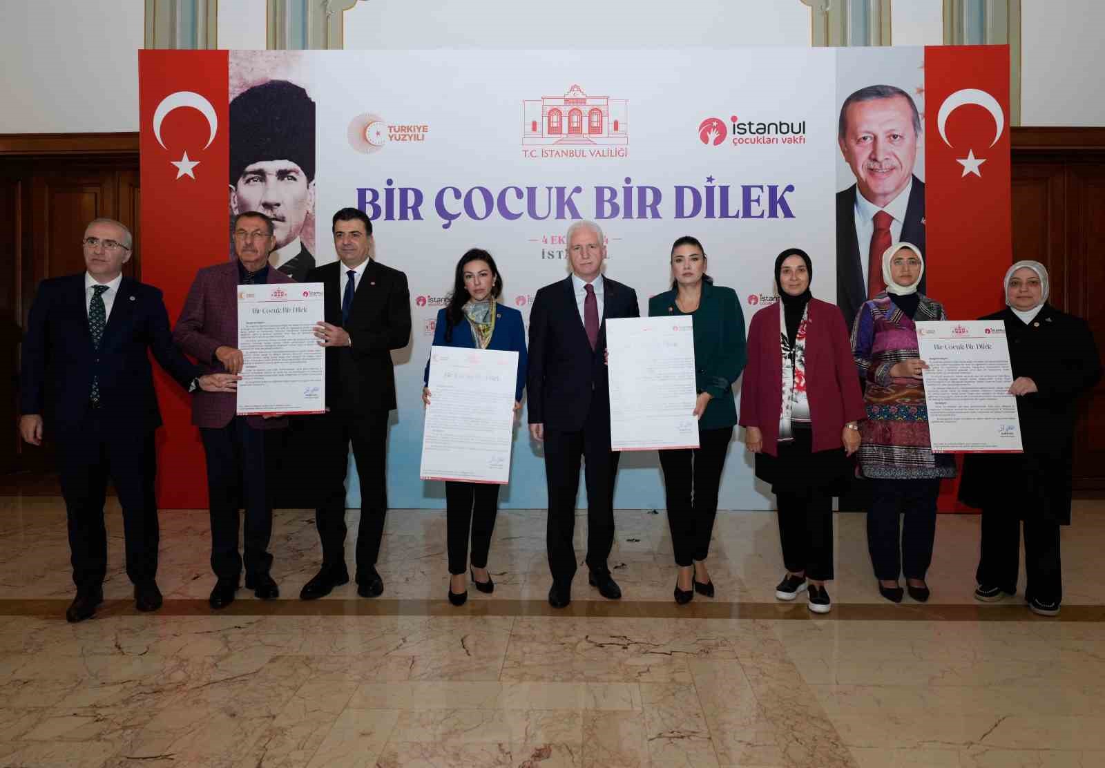 İstanbul’da “Bir Çocuk Bir Dilek” projesiyle çocuklar hayallerini gerçeğe dönüştürüyor
