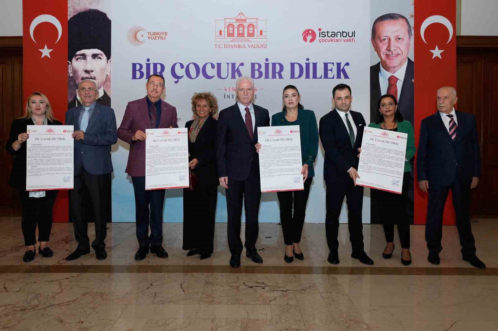 İstanbul’da “Bir Çocuk Bir Dilek” projesiyle çocuklar hayallerini gerçeğe dönüştürüyor
