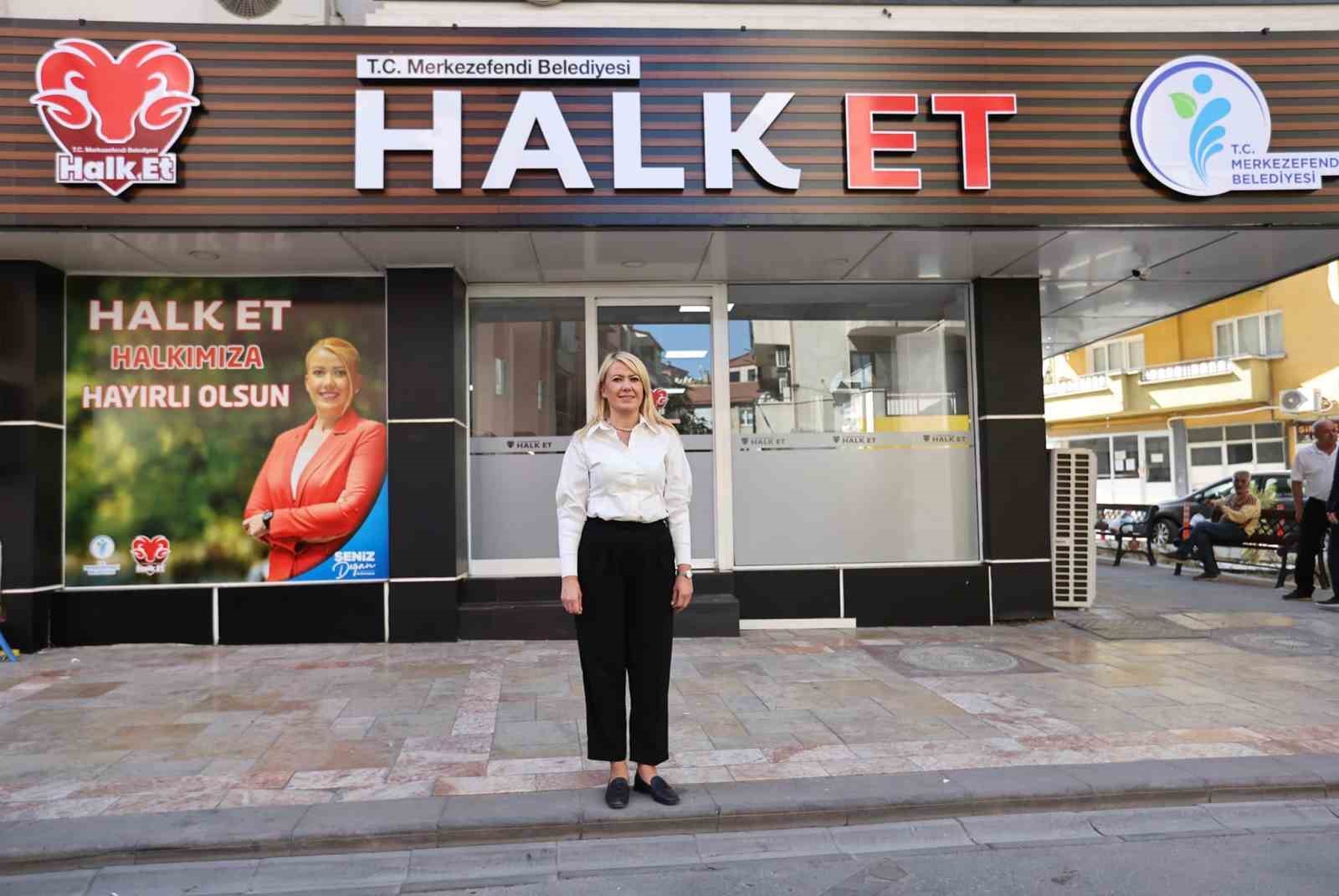 Merkezefendi Halk Et hizmet vermeye başladı
