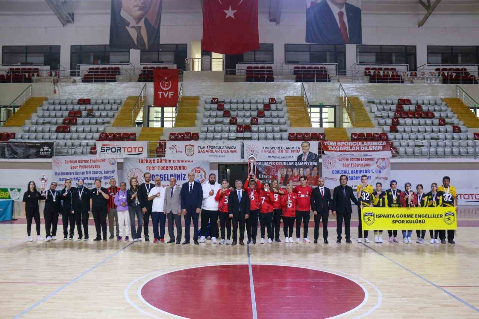 Goalball Kadınlar 2. Lig müsabakaları sona erdi
