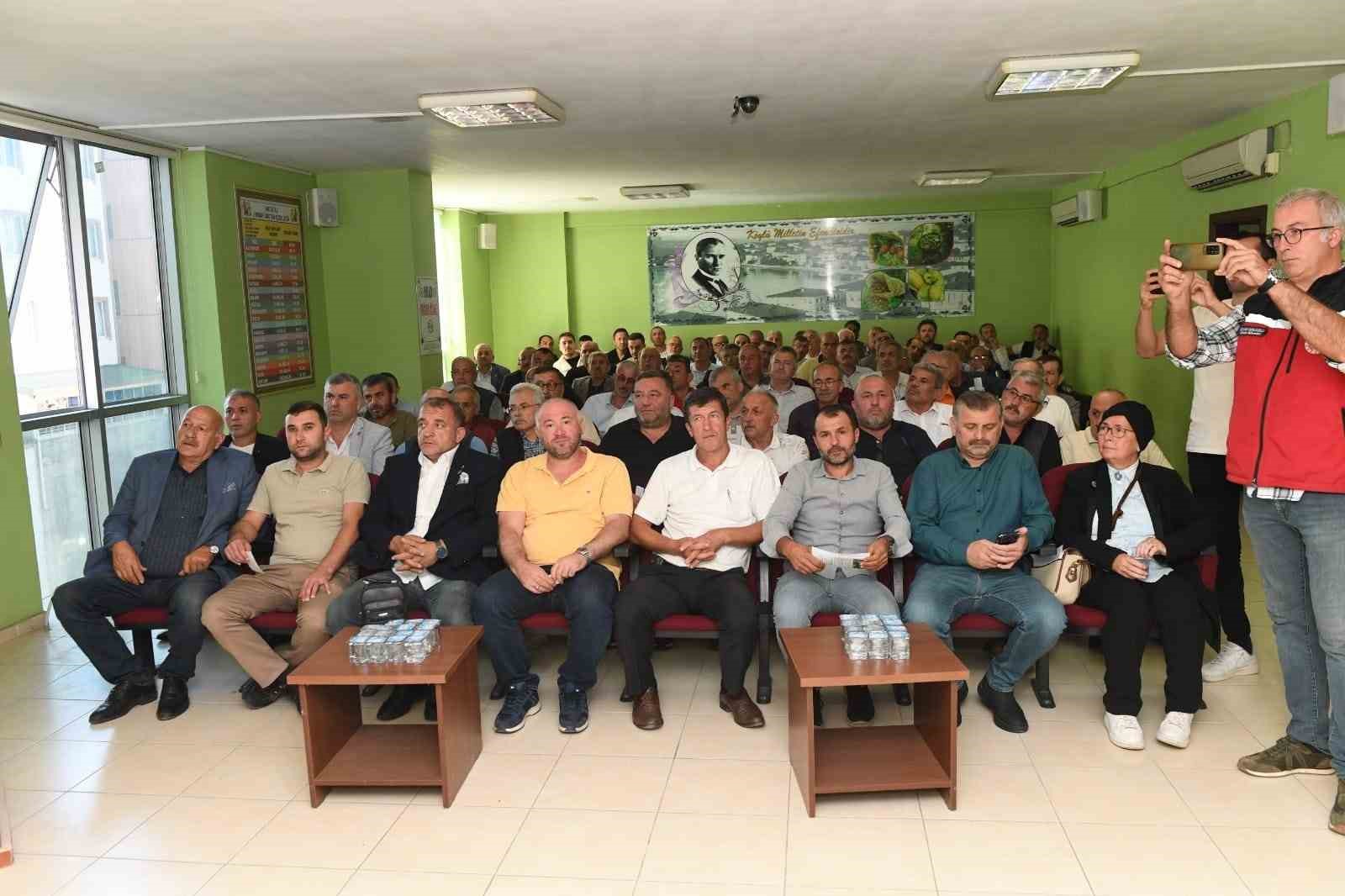 Ünye’de kahverengi kokarca ile mücadele toplantısı
