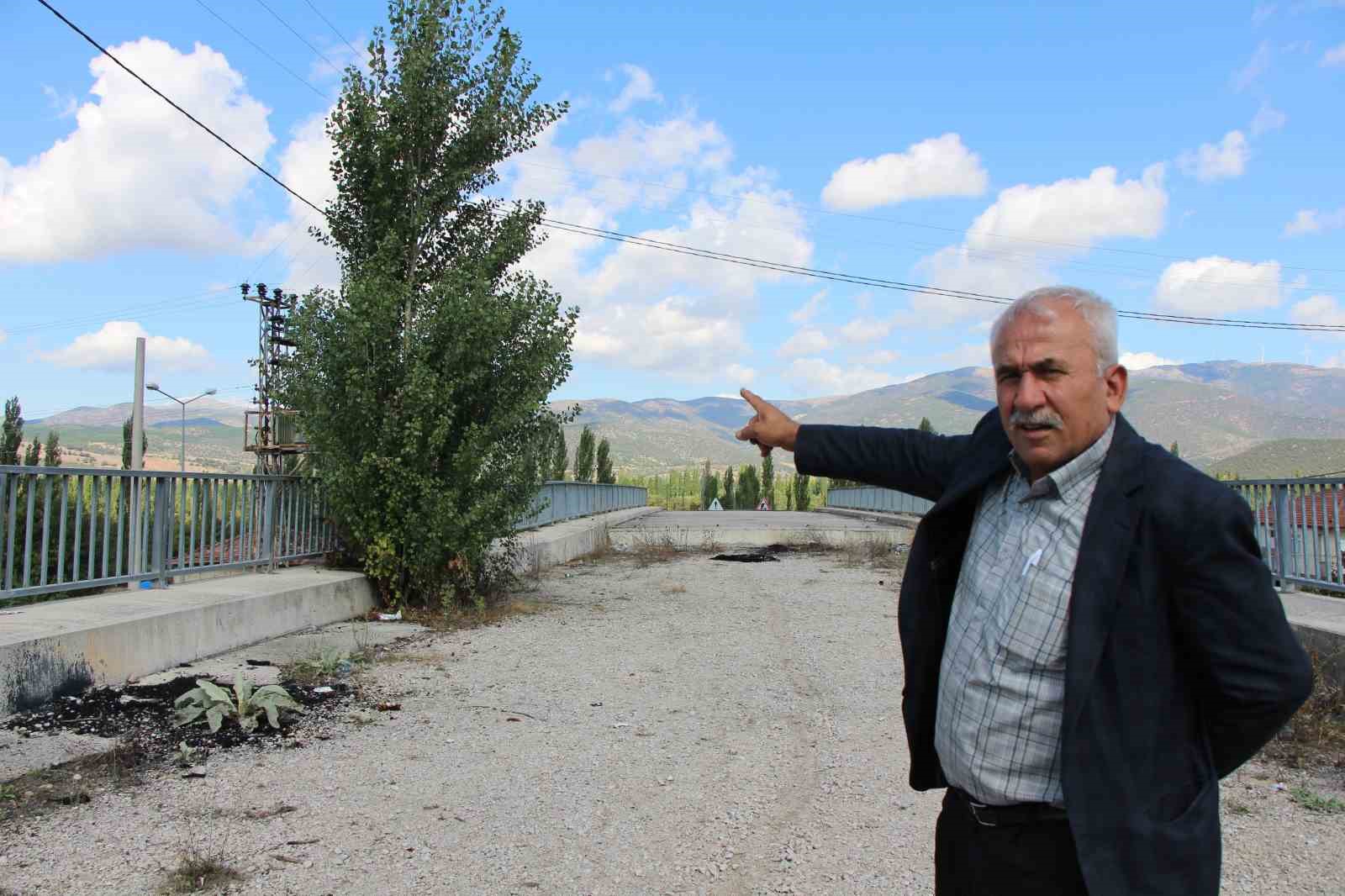 Amasya’da 16 yıldır tamamlanamayan üstgeçitte ağaçlar bitti
