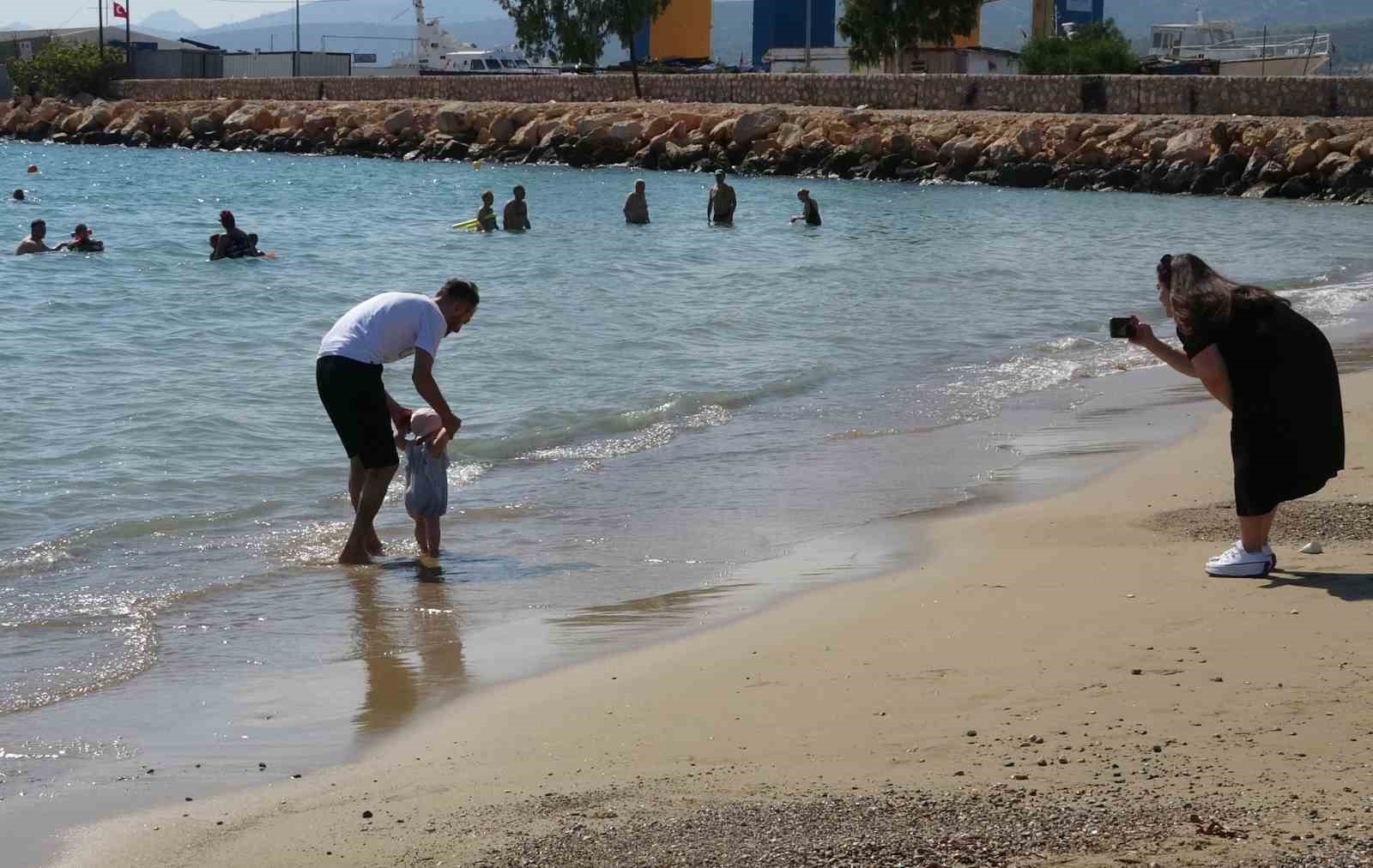 Mersin’de sahiller, sakinliği sevenlere kaldı
