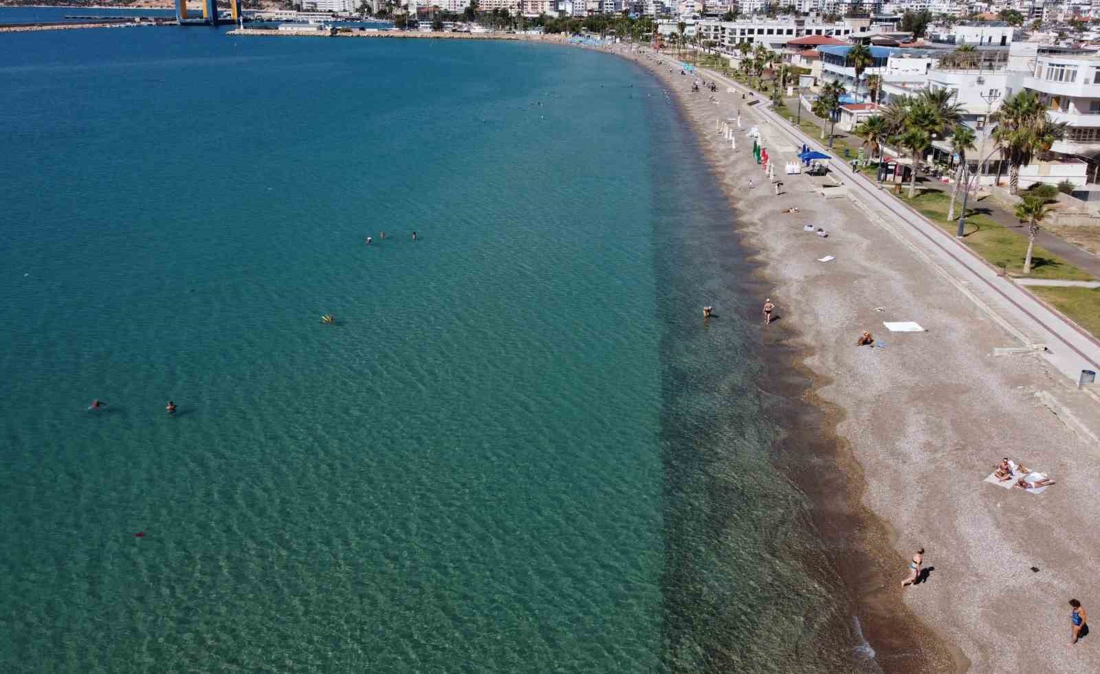 Mersin’de sahiller, sakinliği sevenlere kaldı
