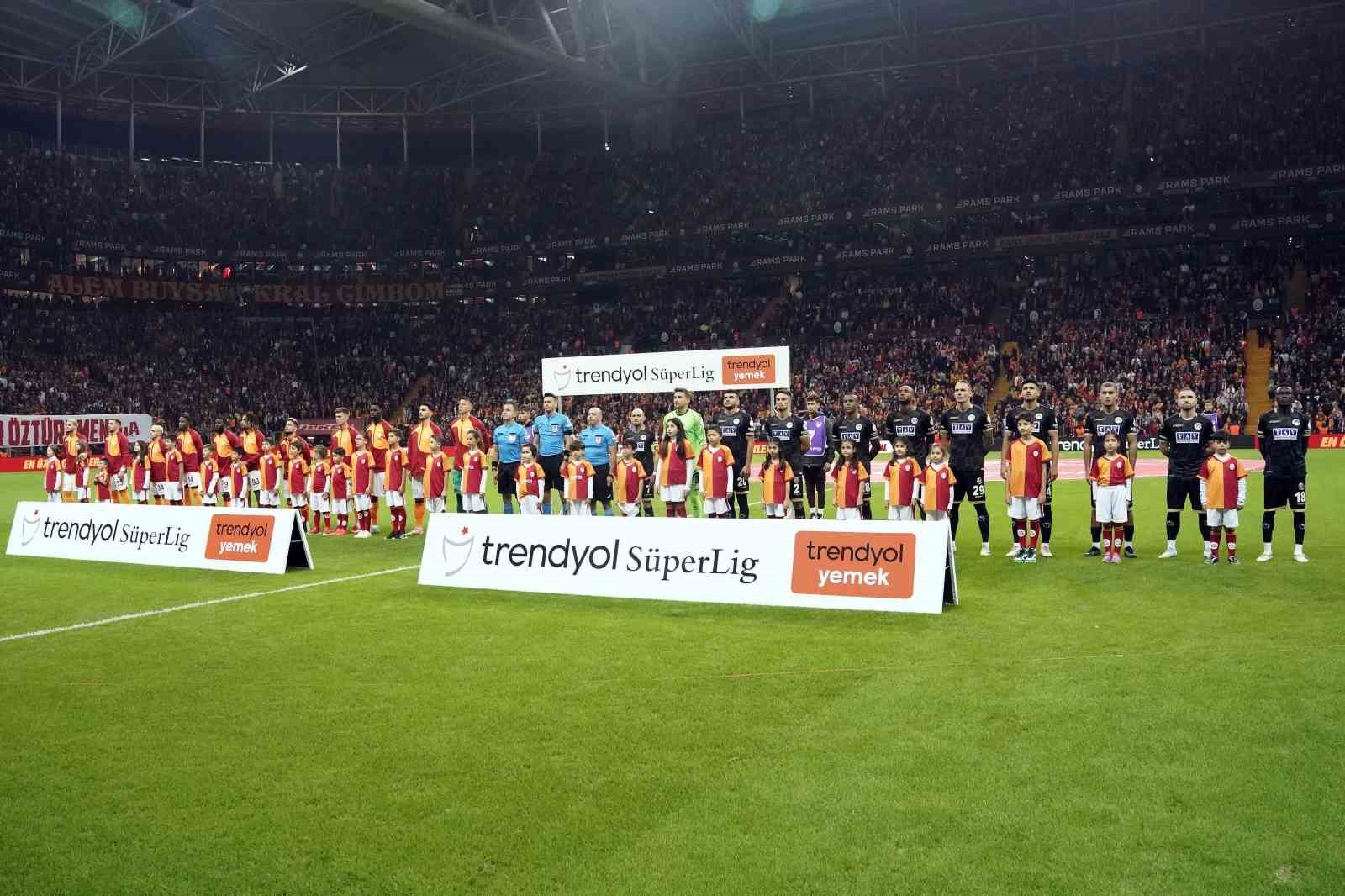 Galatasaray ile Alanyaspor 17. randevuda
