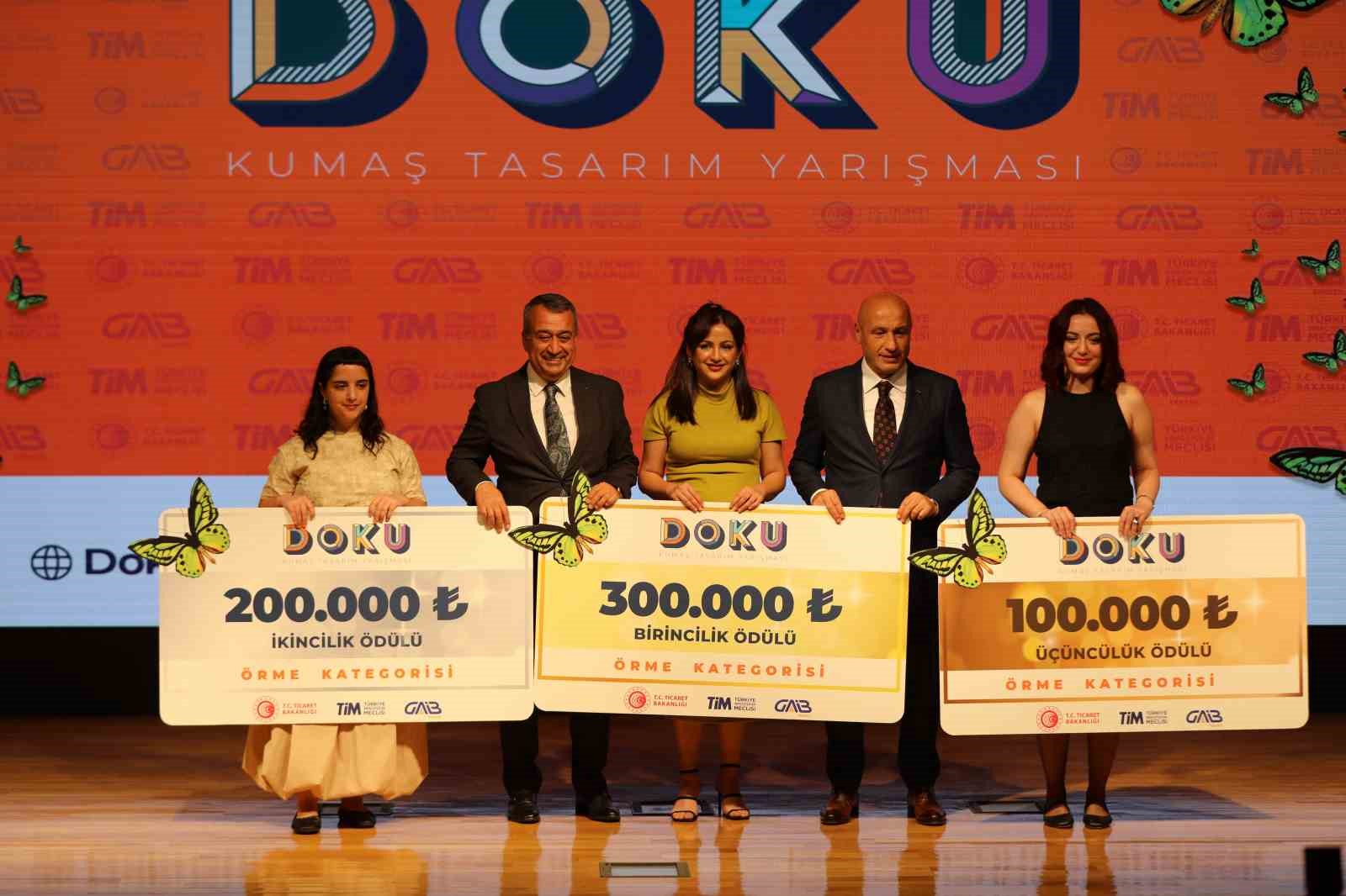 1,9 milyon TL para ödüllü doku kumaş tasarım yarışması
