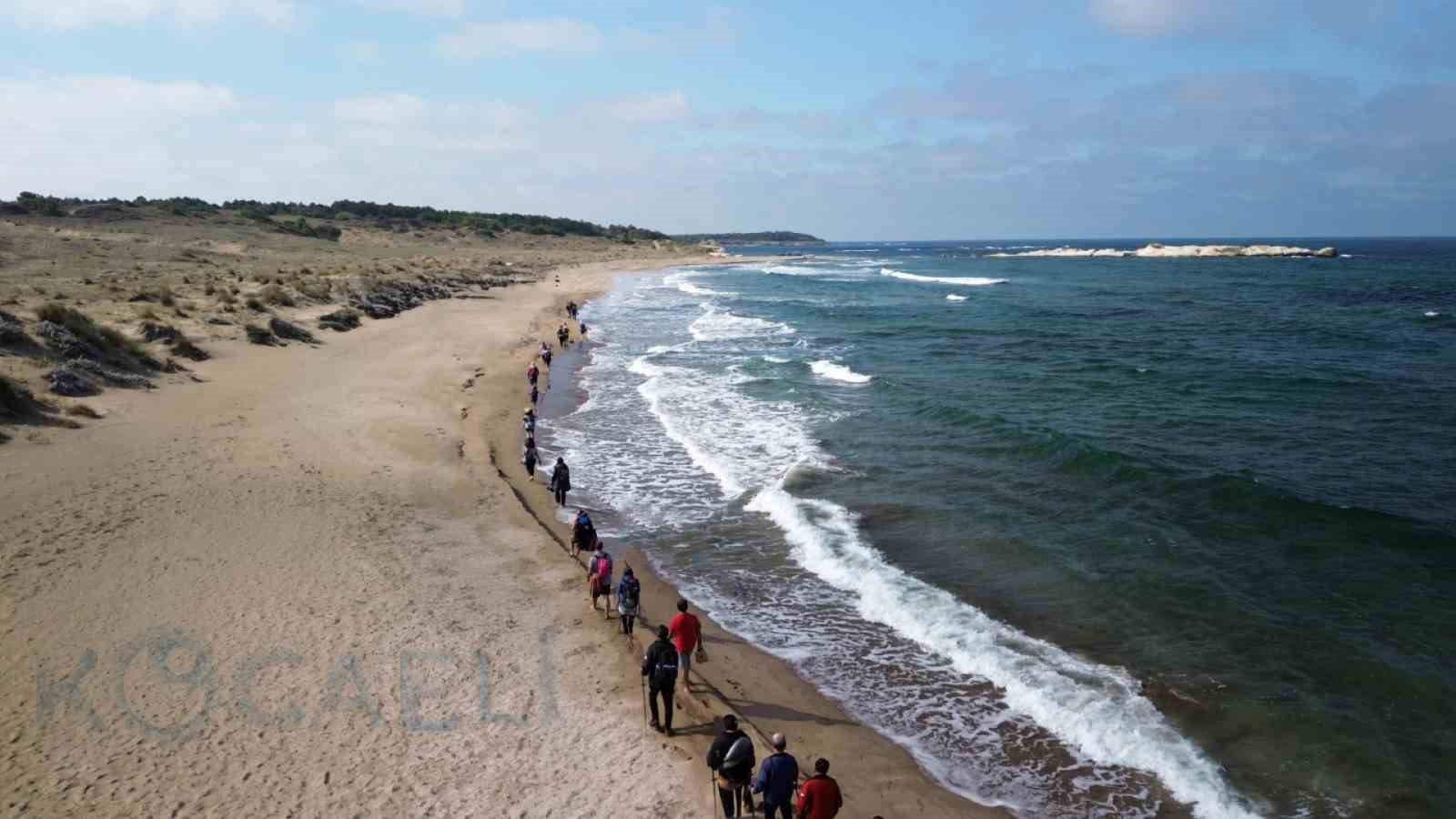 Doğayla iç içe eşsiz manzaranın keyfini çıkardılar
