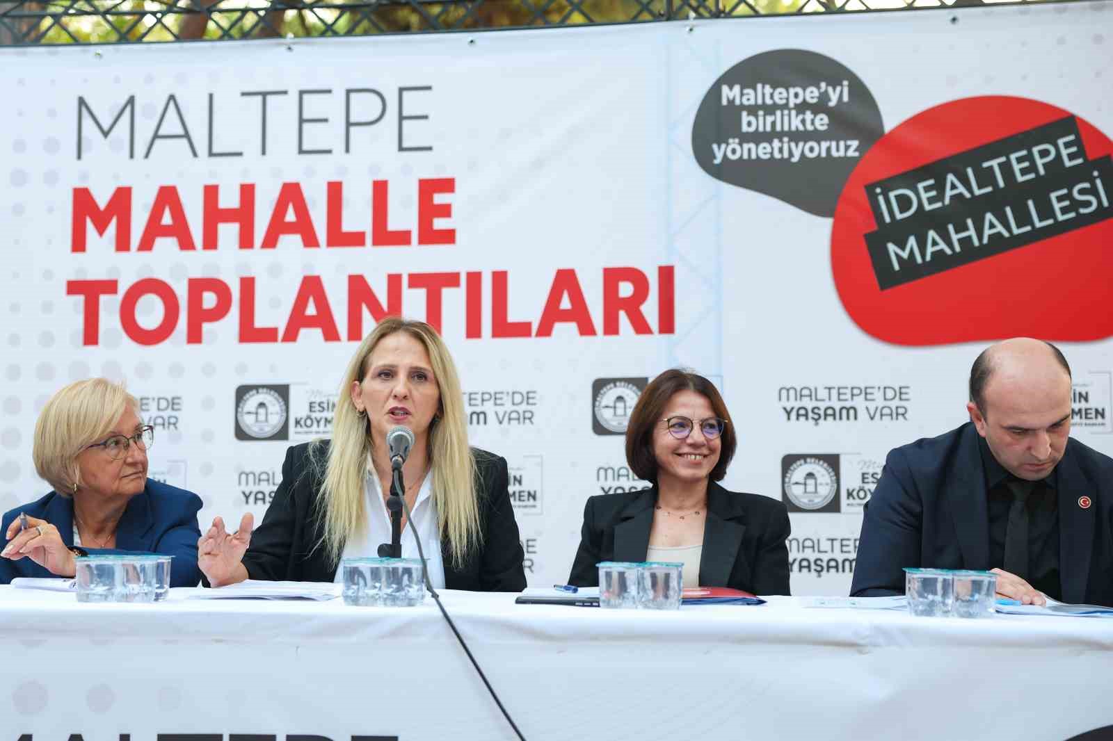 Mahalle toplantılarının dördüncü durağı İdealtepe oldu
