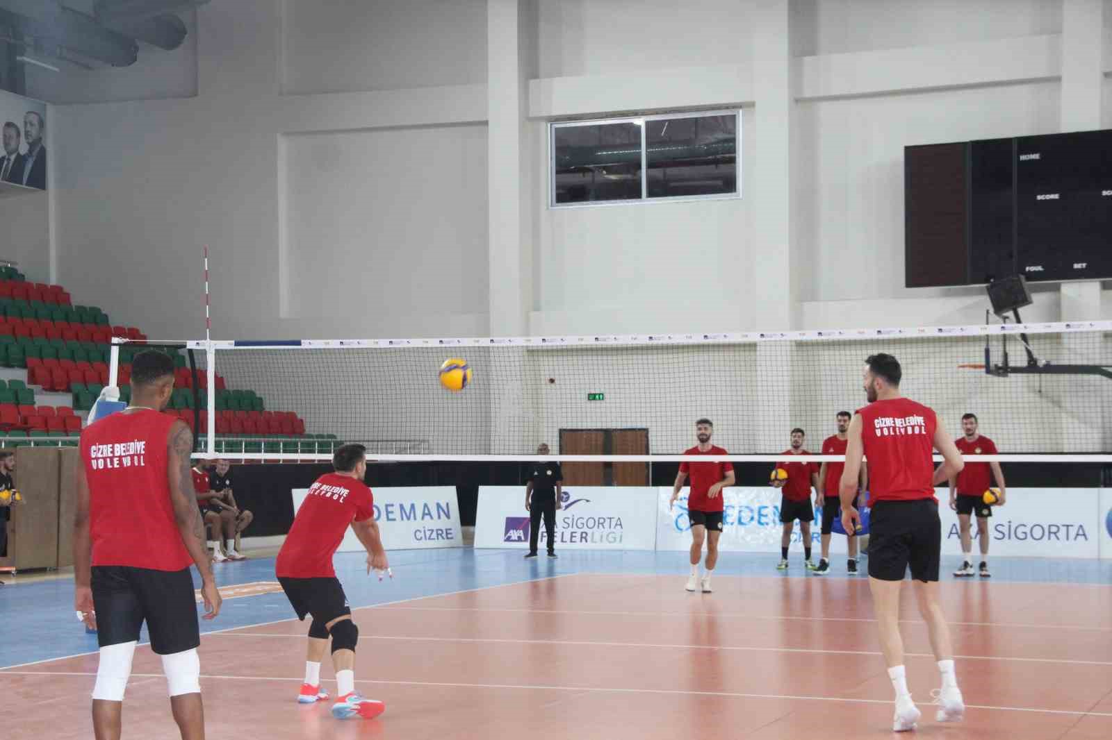 Rams Global Cizre Belediyespor Erkek Voleybol Takımı, yeni sezona play-off hedefiyle giriyor
