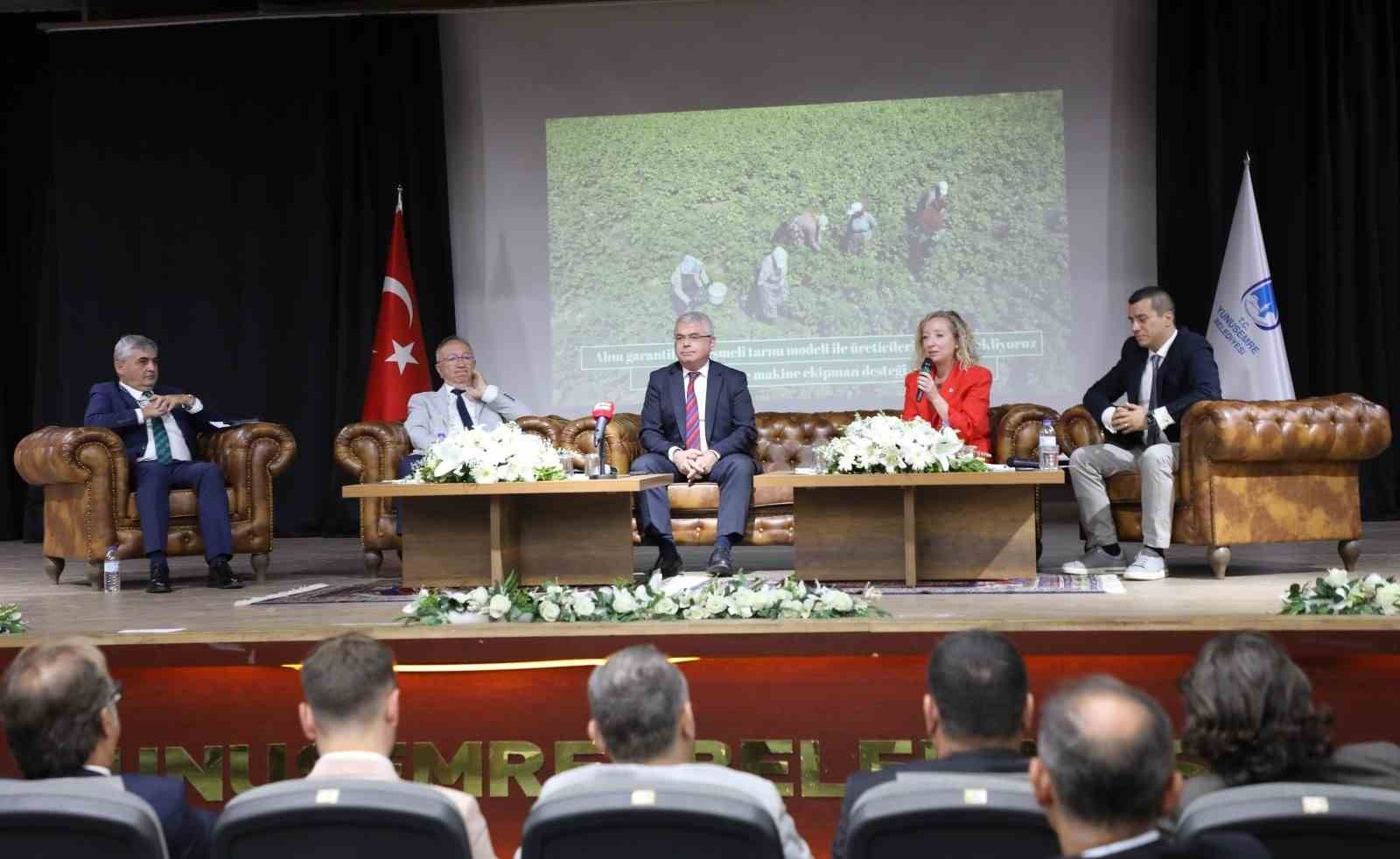 Yunusemre’de tarımın ve üreticilerin sorunları masaya yatırıldı
