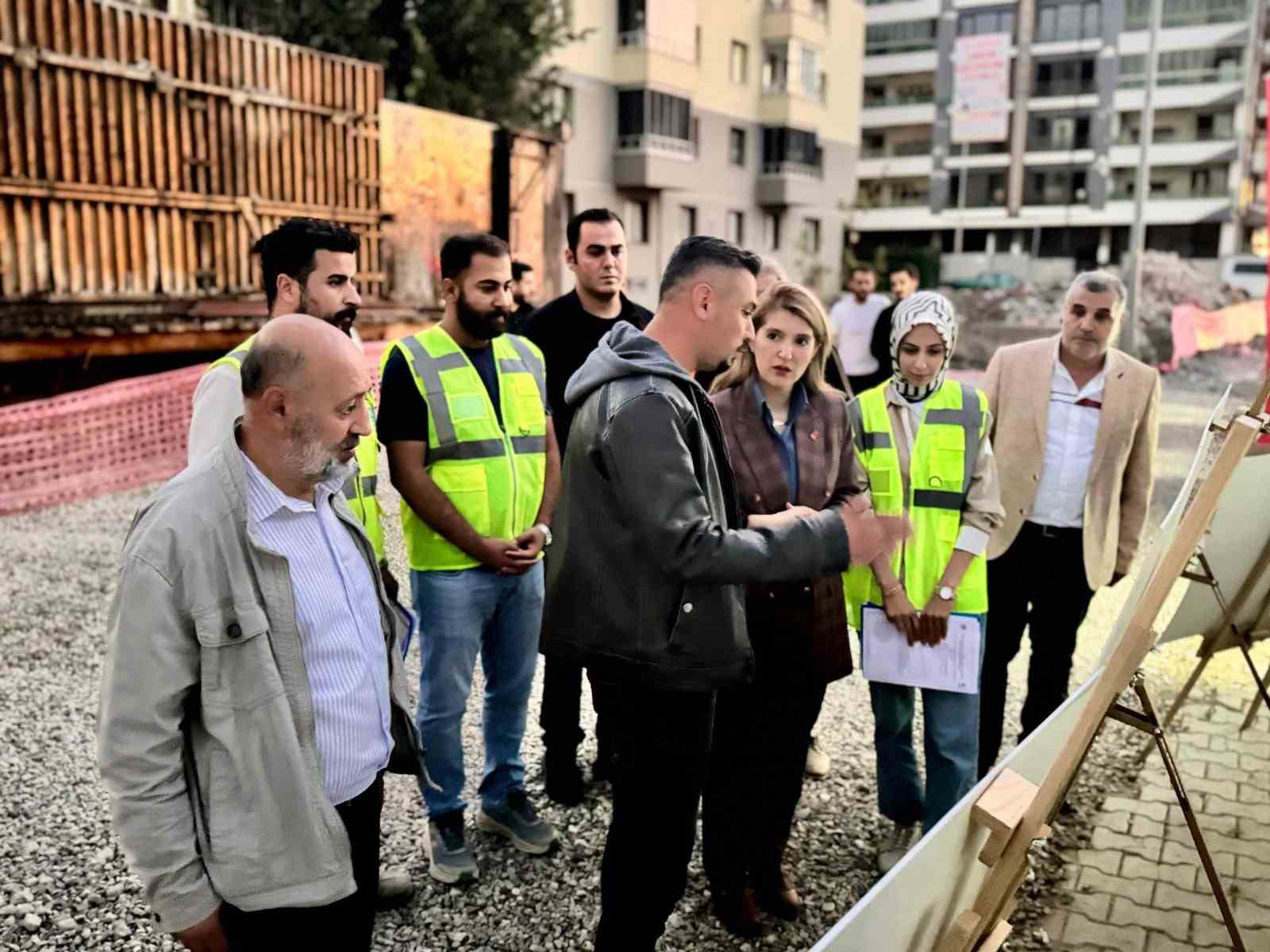 Malatya’nın yeni çarşısında örnek daireler hazırlanıyor
