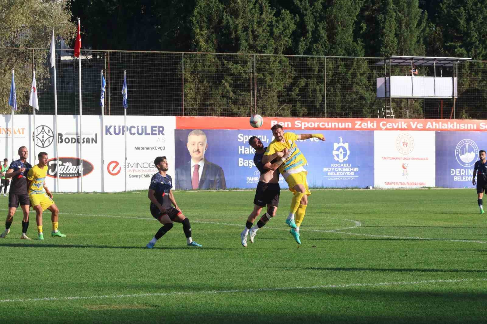 TFF 2. Lig: Belediye Derincespor: 1 - Erbaaspor: 1
