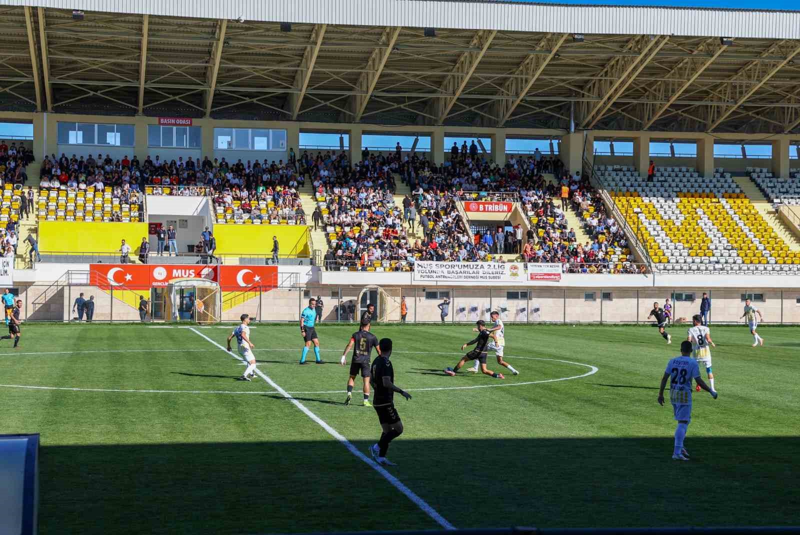 TFF 3. Lig: Muş Spor Kulübü: 1 - Kırşehir Belediyespor: 0
