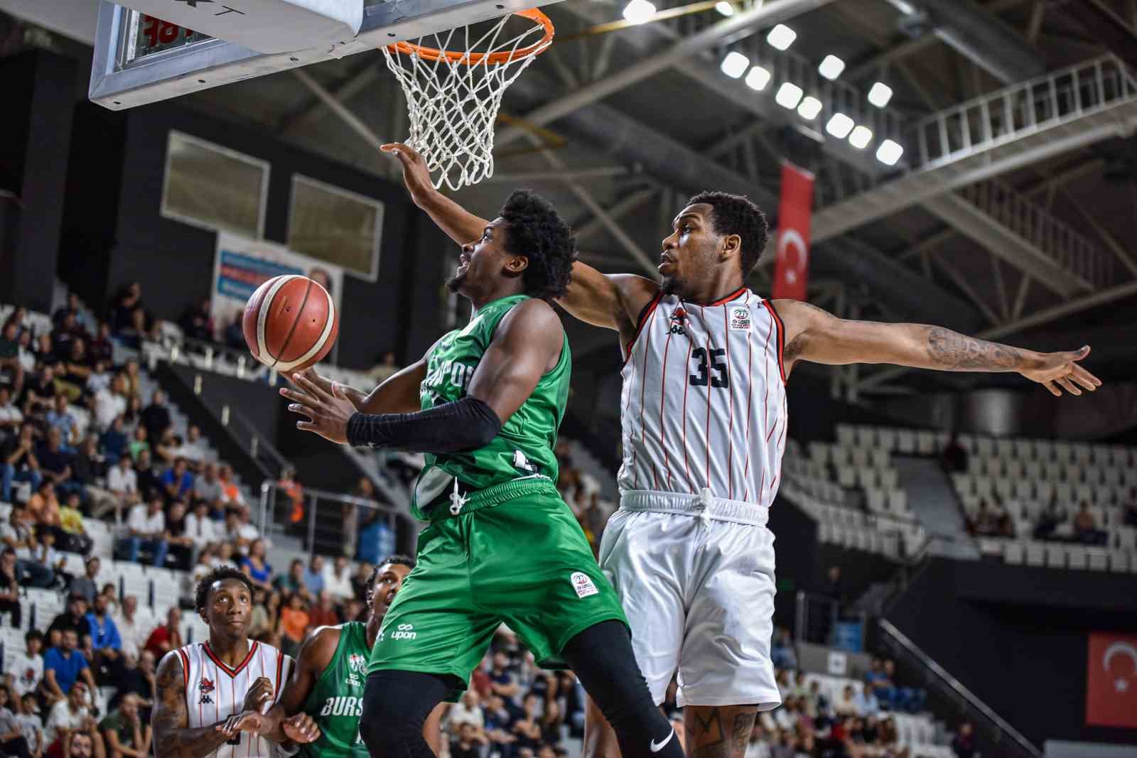 Türkiye Sigorta Basketbol Süper Ligi:  Manisa Basket: 73 - Bursaspor Basketbol: 81
