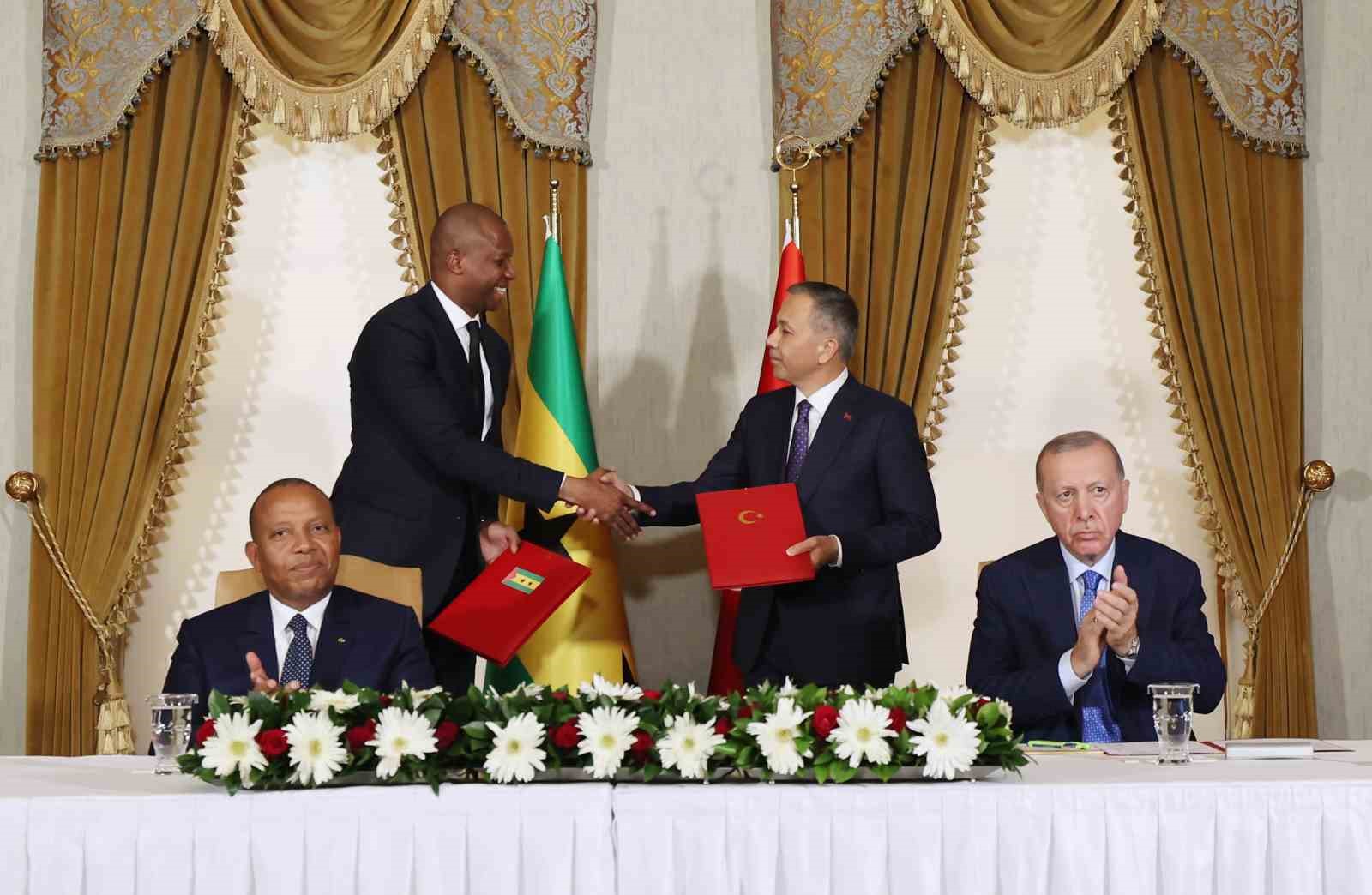 Türkiye ile Sao Tome ve Principe Demokratik Cumhuriyeti arasında anlaşma
