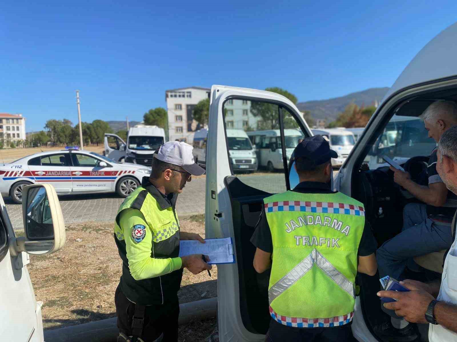 Çine’de okul servis araçları denetlendi
